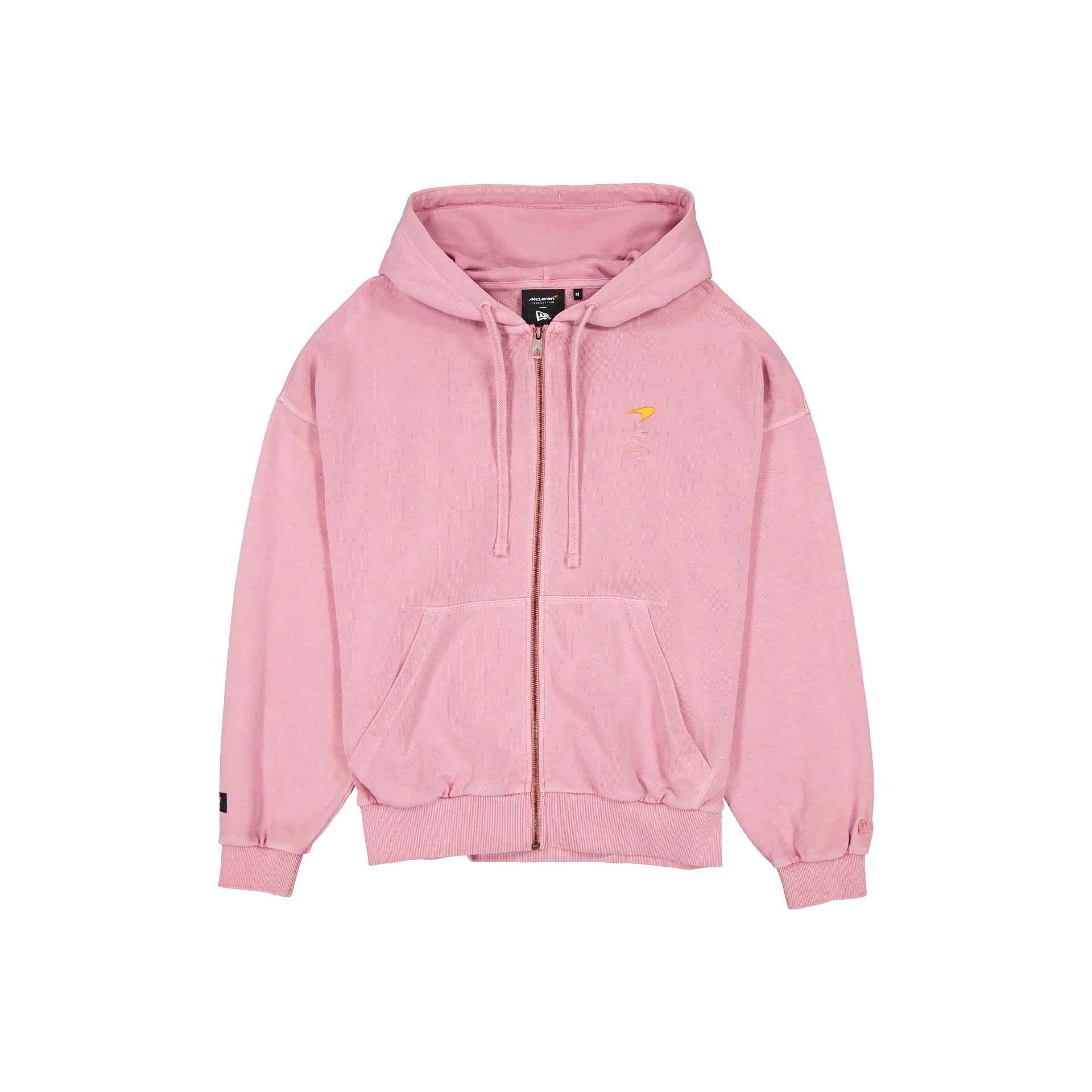McLaren Formula 1 Team Washed Pink Oversized Full-Zip Hoodie