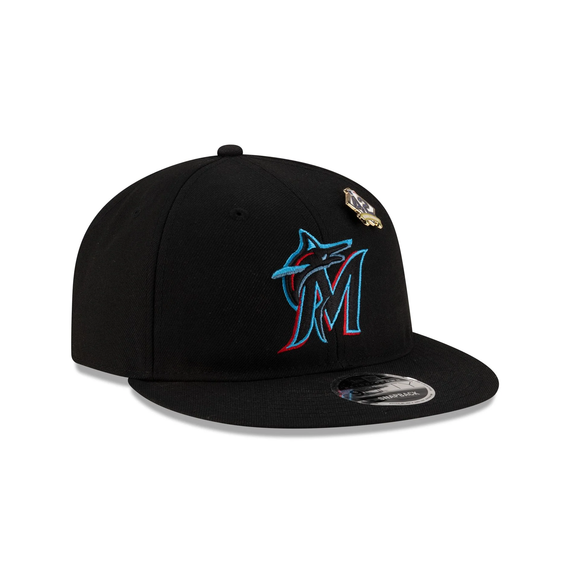Miami Marlins Jackie Robinson Day 2025 Retro Crown 9FIFTY Snapback Hat
