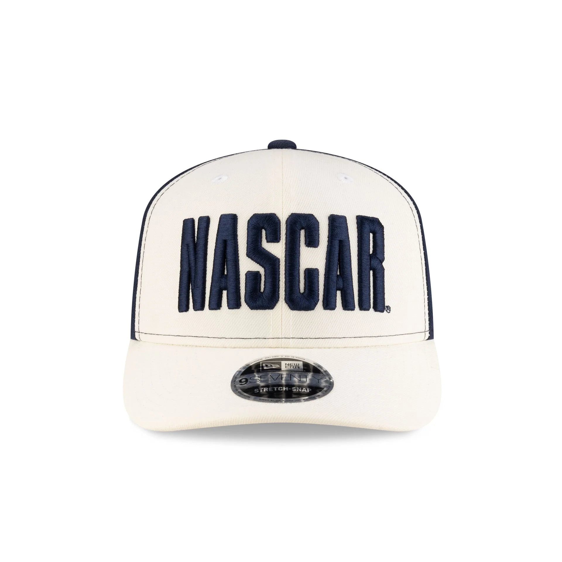 NASCAR Chicago Street Race Chrome Navy 9SEVENTY Stretch-Snap Hat