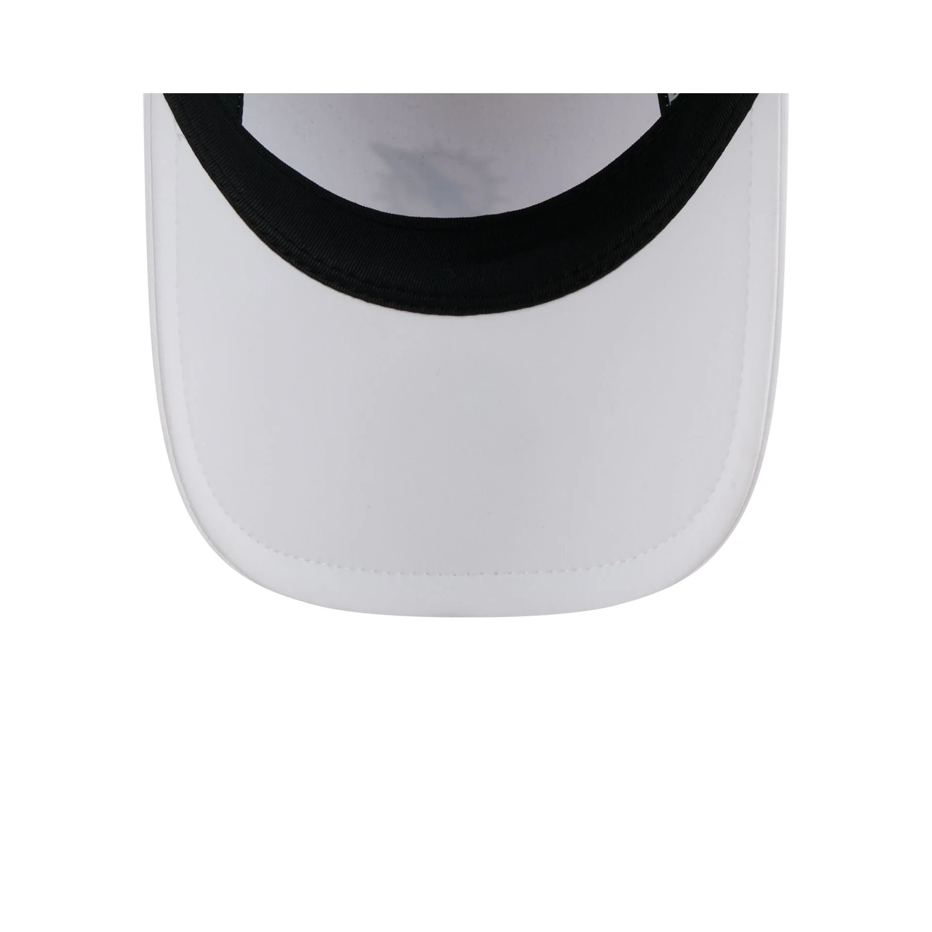 Miami Dolphins White Poly Runner Adjustable Hat