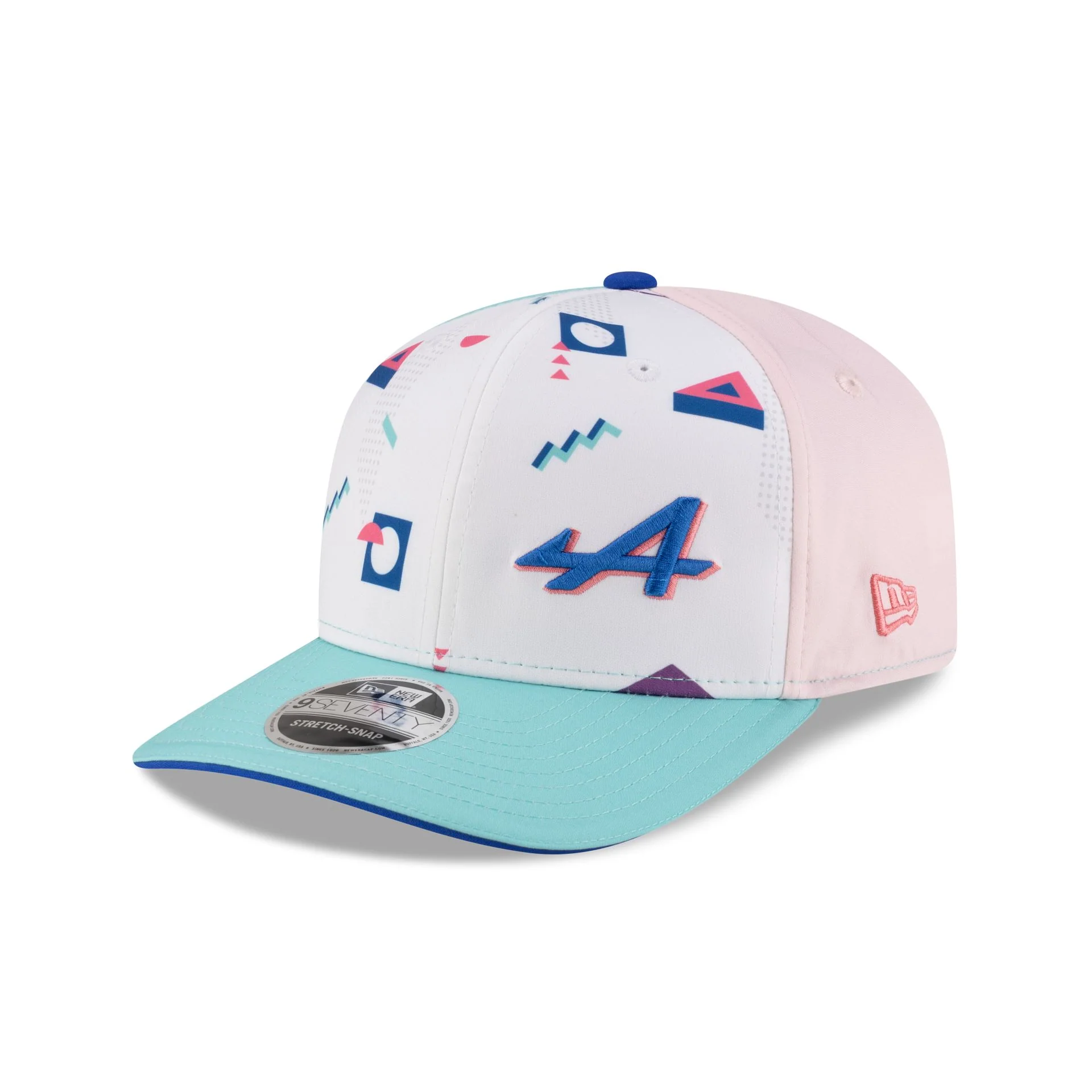 2025 Miami Race Special BWT Alpine F1 Team 9SEVENTY Stretch-Snap Hat