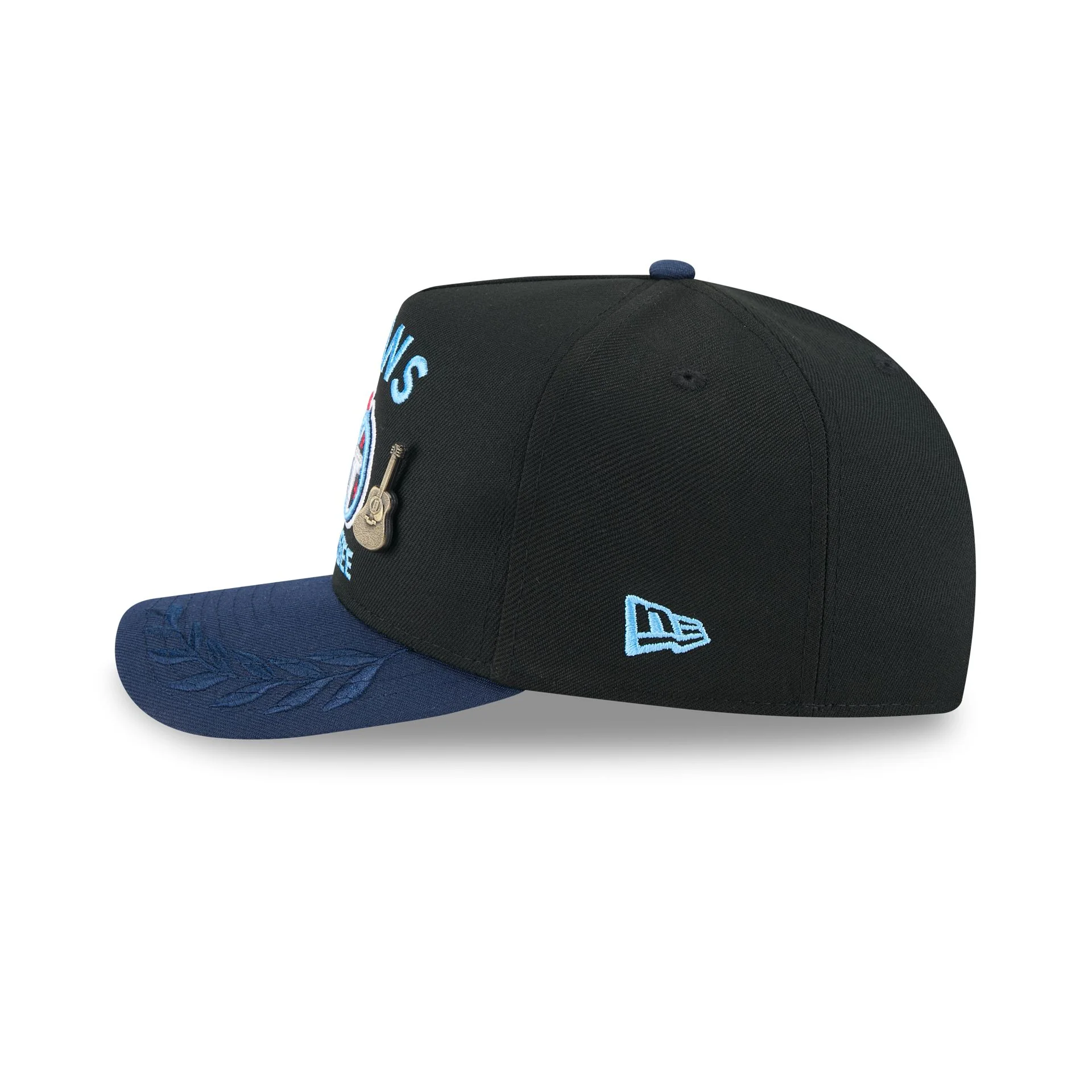 Tennessee Titans 2025 Draft Black 59FIFTY A-Frame Fitted Hat
