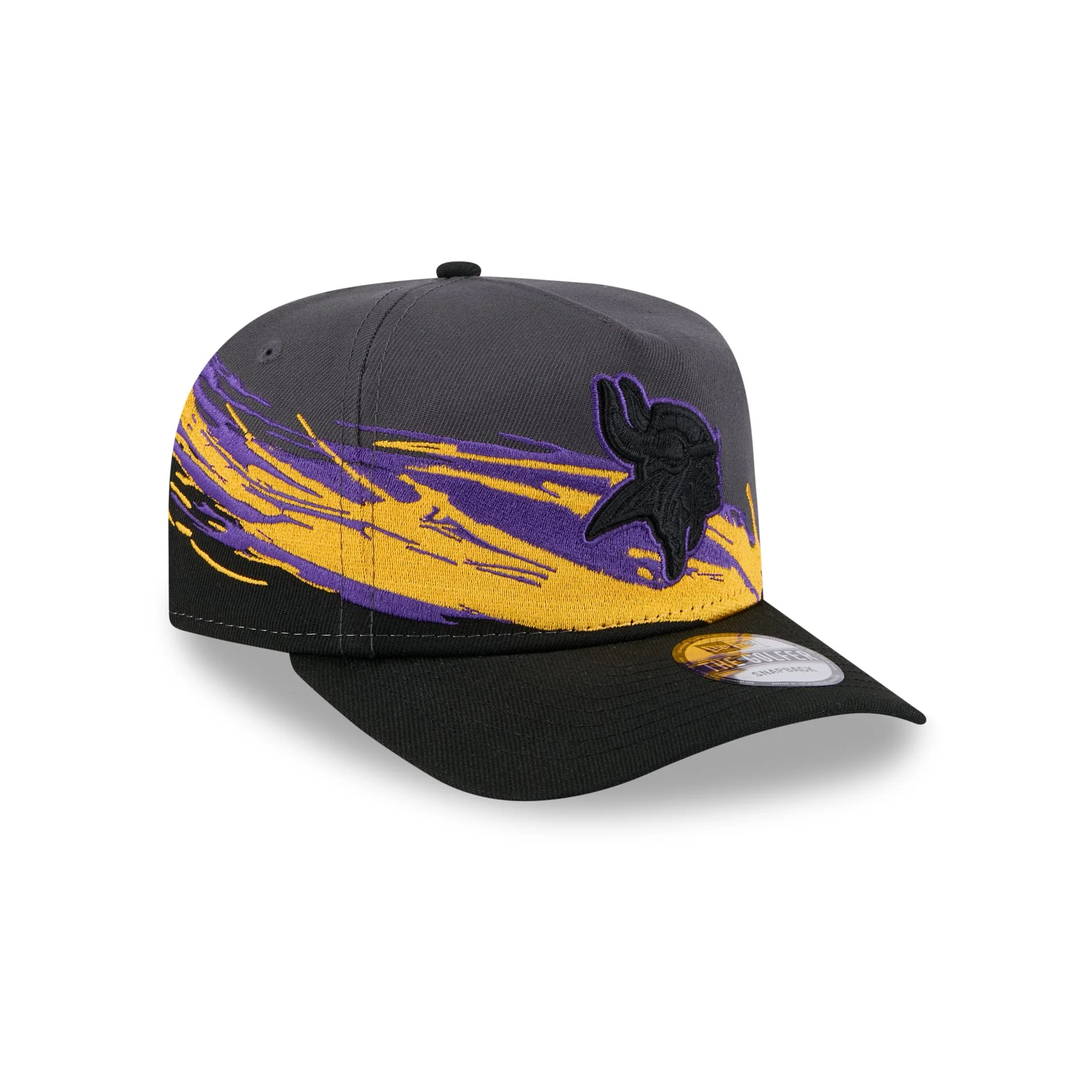 Minnesota Vikings Graphite Brushstroke Golfer Hat