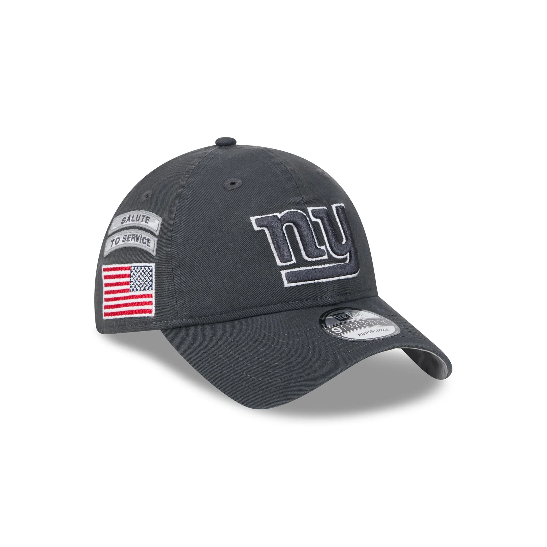 New York Giants 2024 Salute to Service 9TWENTY Adjustable Hat