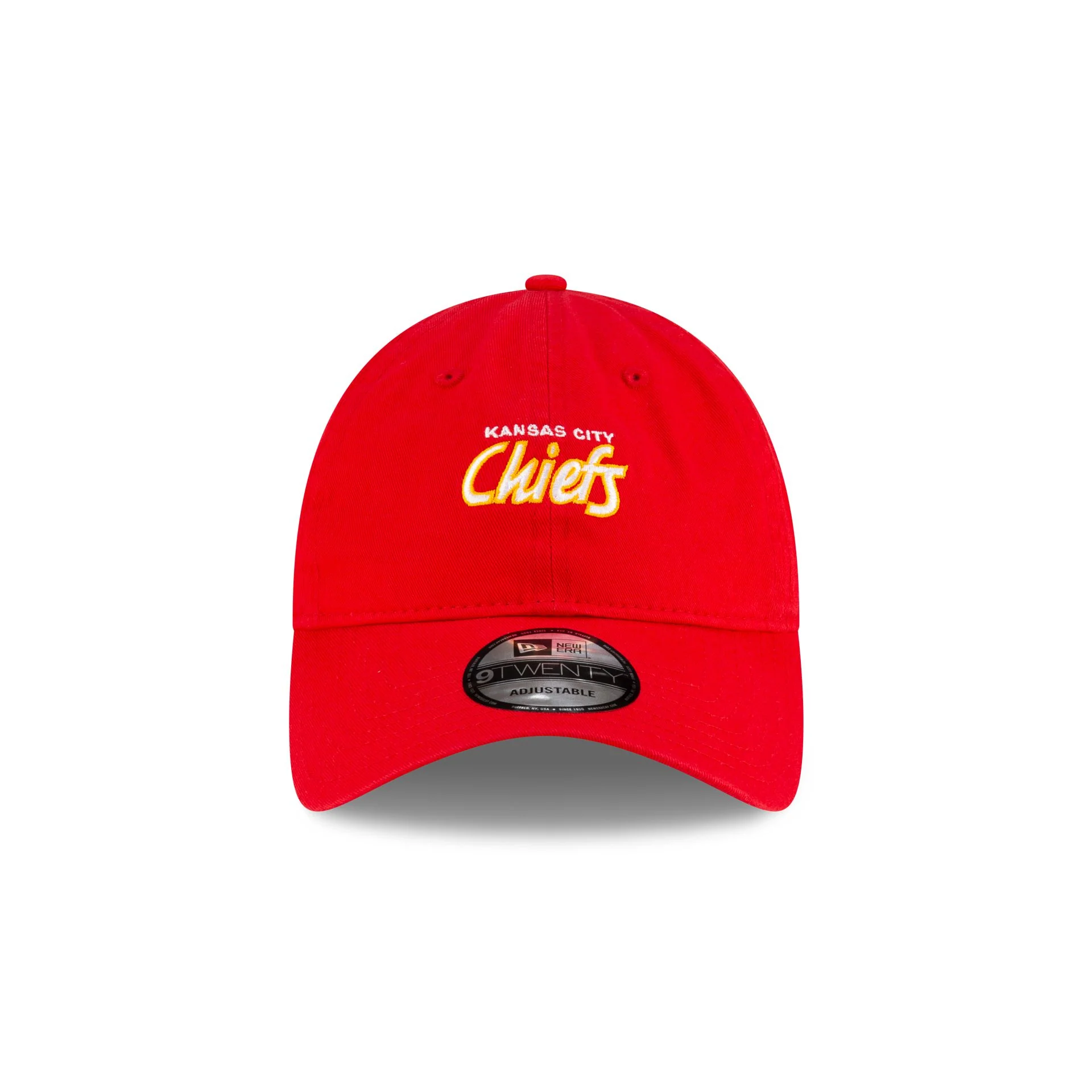 Kansas City Chiefs Washed Script 9TWENTY Adjustable Hat