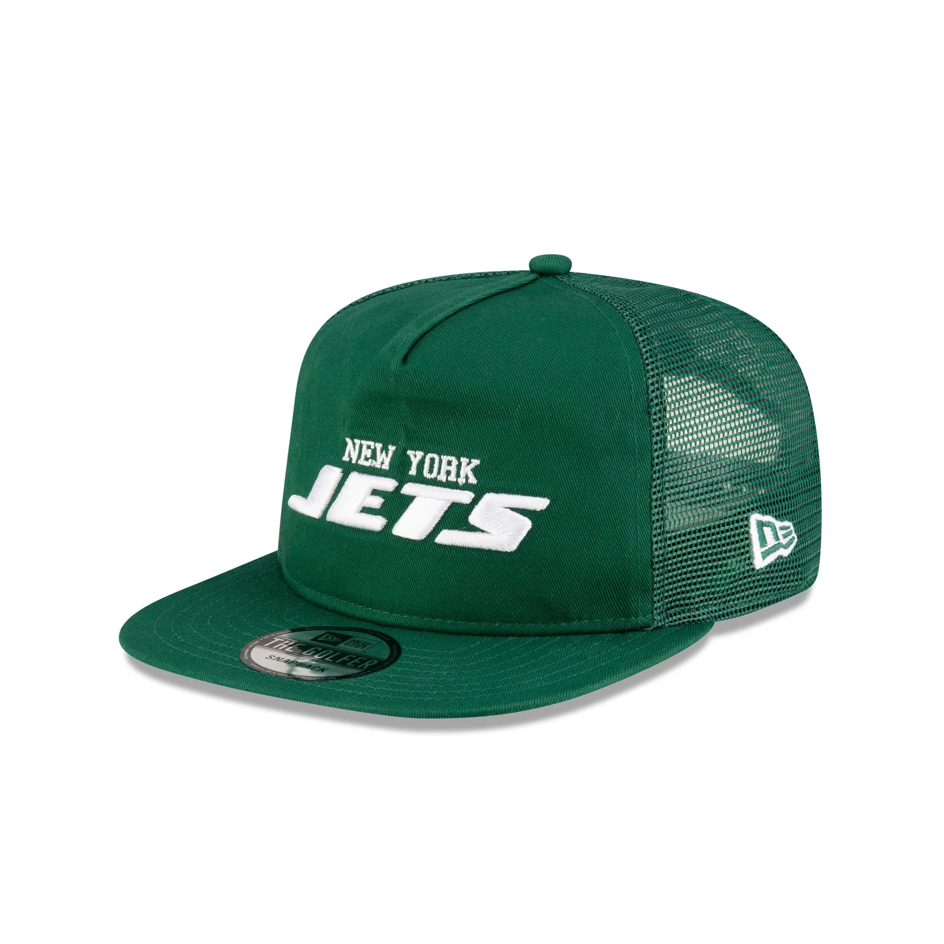 New York Jets Washed Script Golfer Snapback