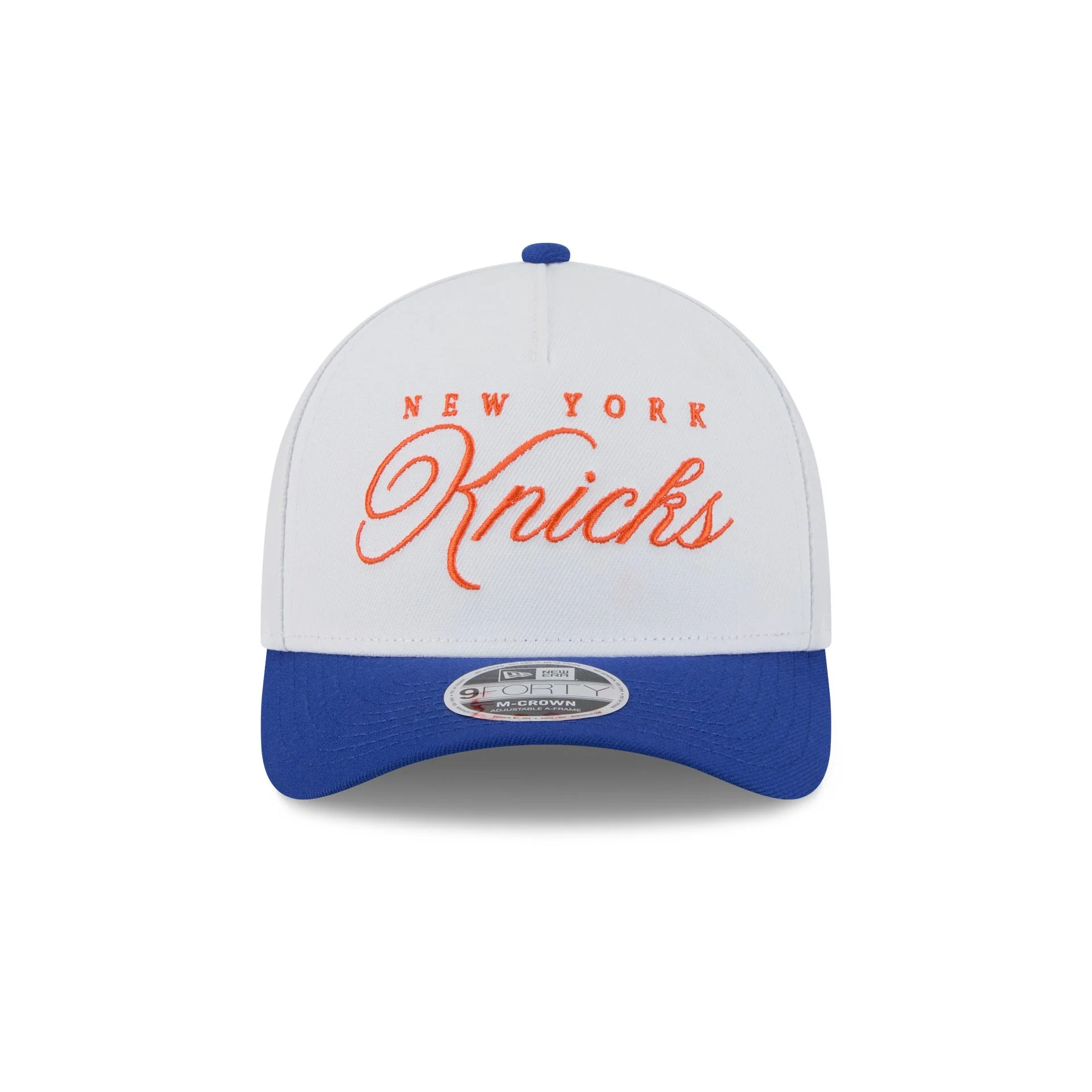 New York Knicks 2025 Draft 9FORTY M-Crown A-Frame Snapback Hat