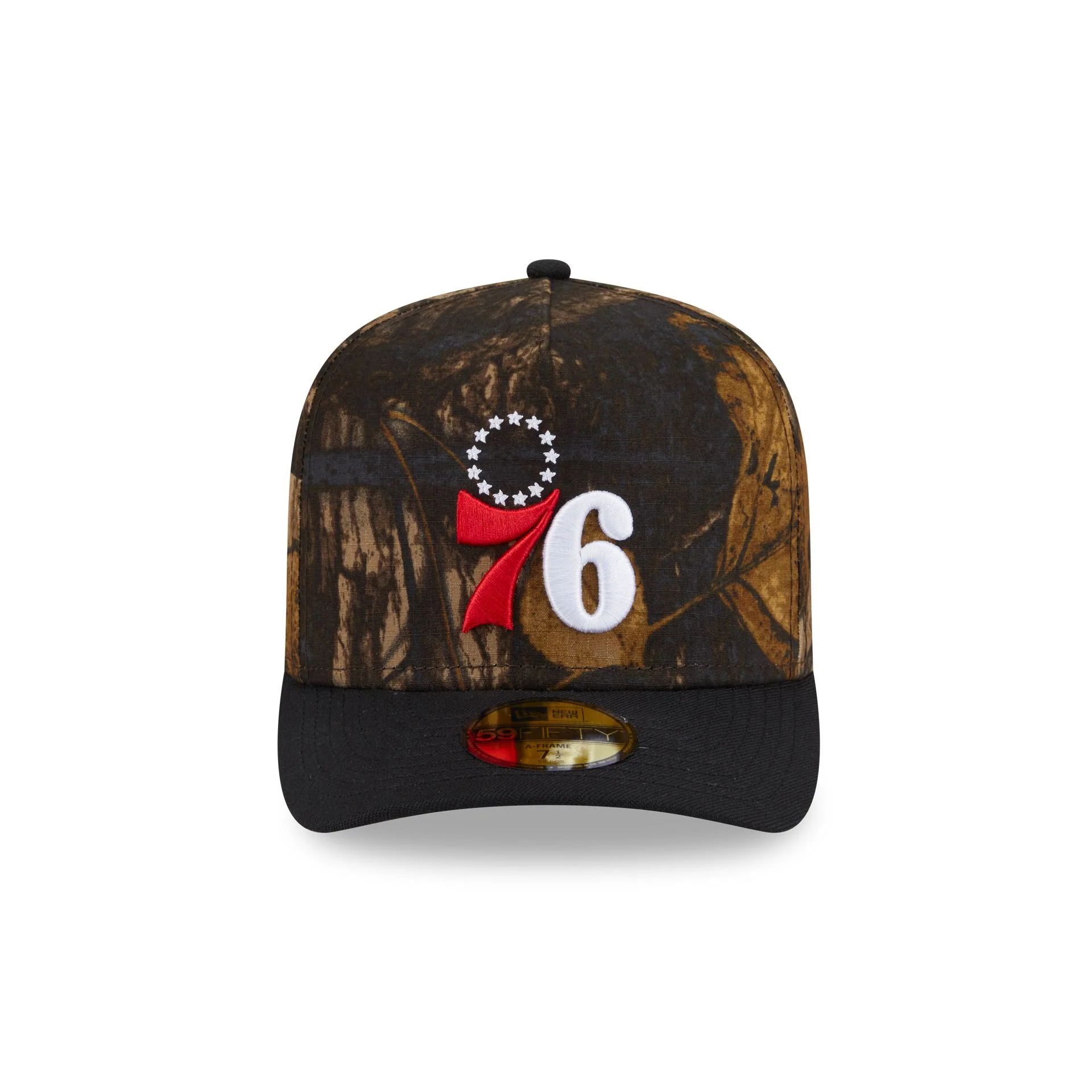 Philadelphia 76ers Ripstop Camo 59FIFTY A-Frame Fitted Hat