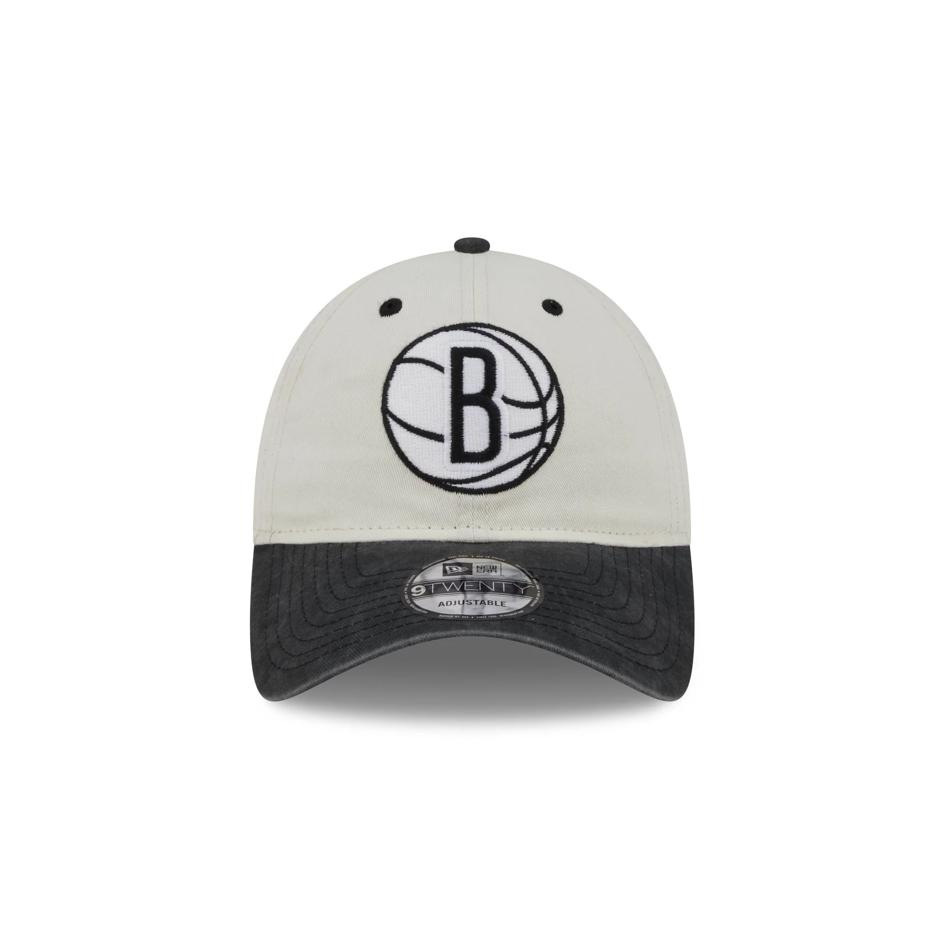 Brooklyn Nets Classic Sidescript 9TWENTY Adjustable Hat