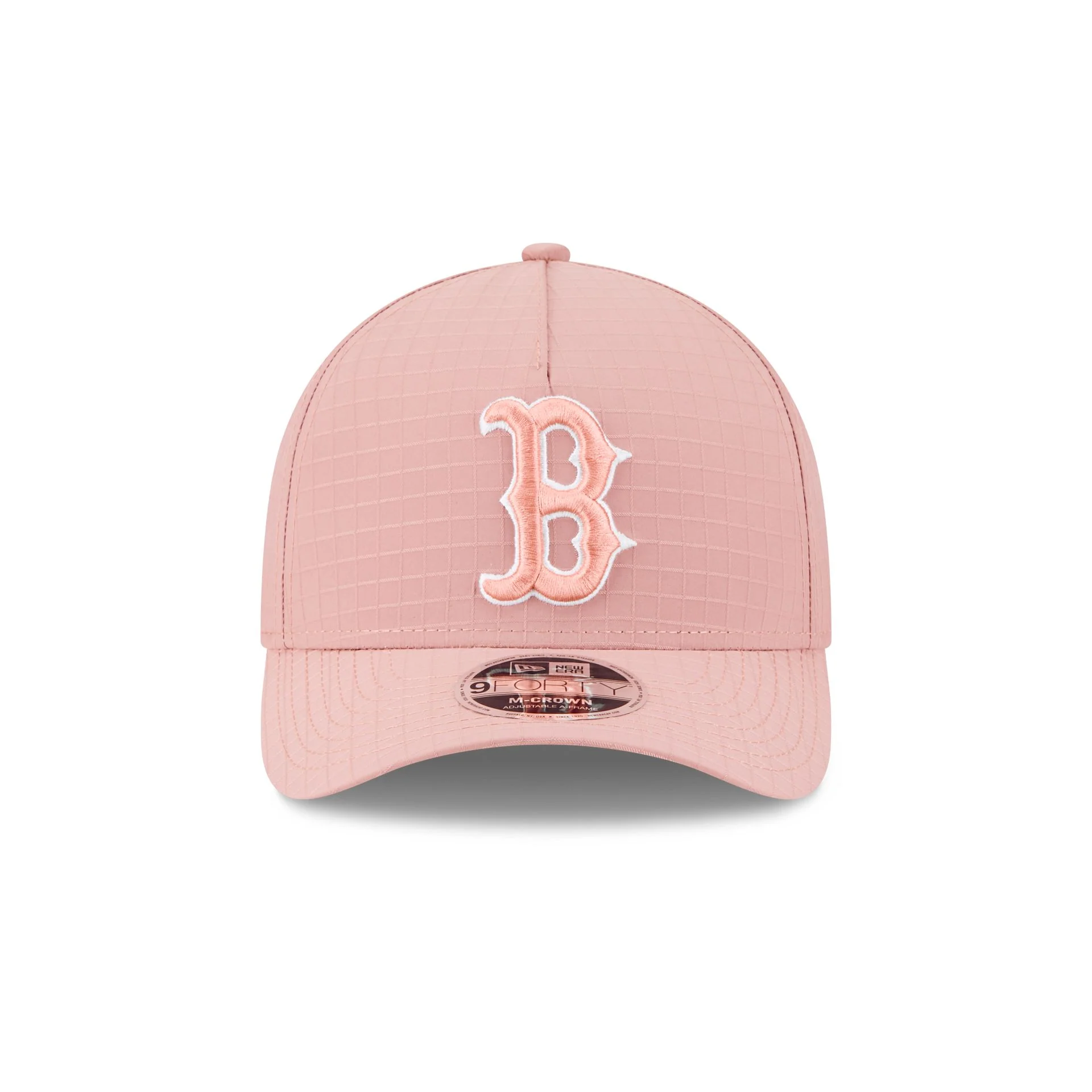 Boston Red Sox Pink Ripstop 9FORTY M-Crown A-Frame Snapback Hat