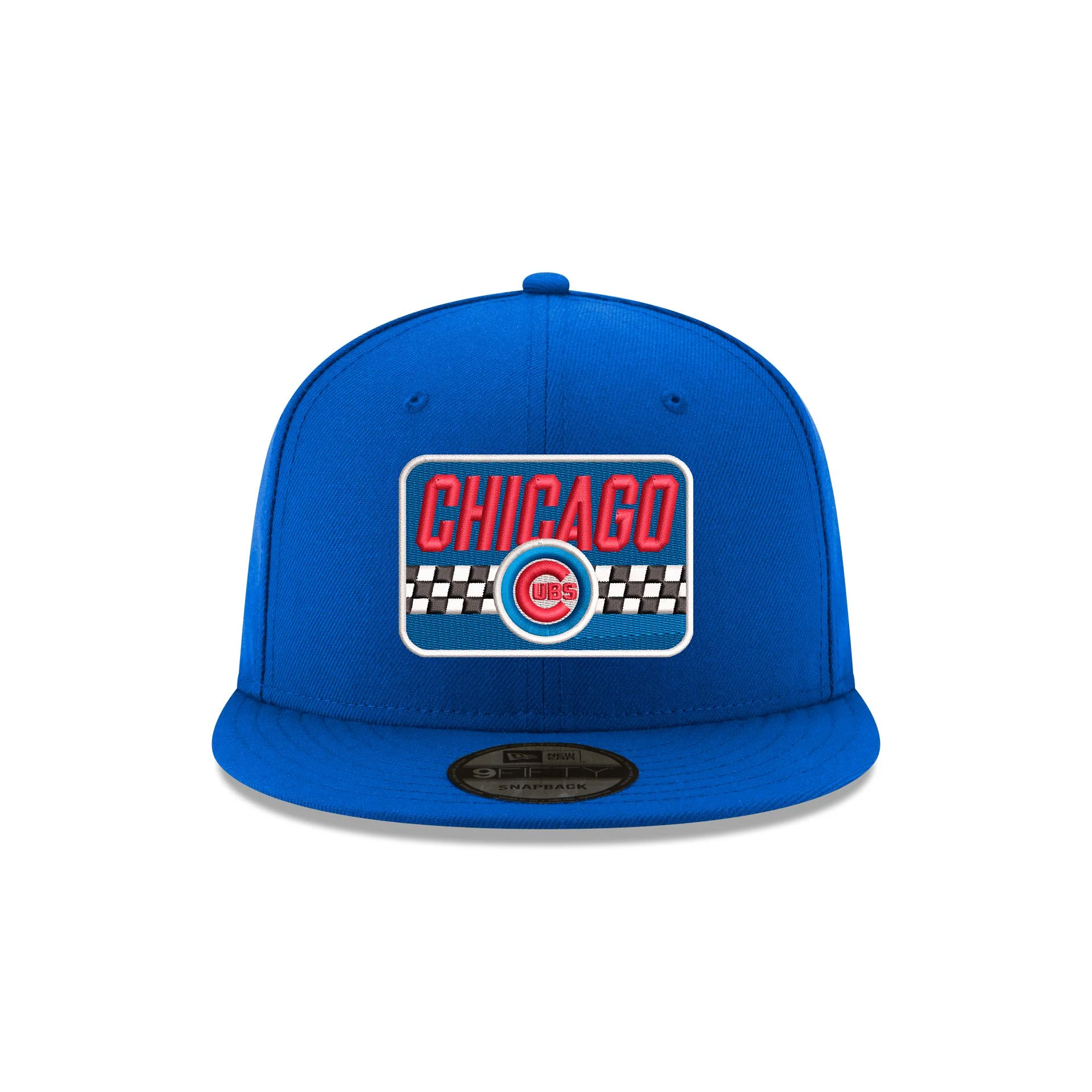 Chicago Cubs x NASCAR Chicago Street Race Blue 9FIFTY Snapback Hat