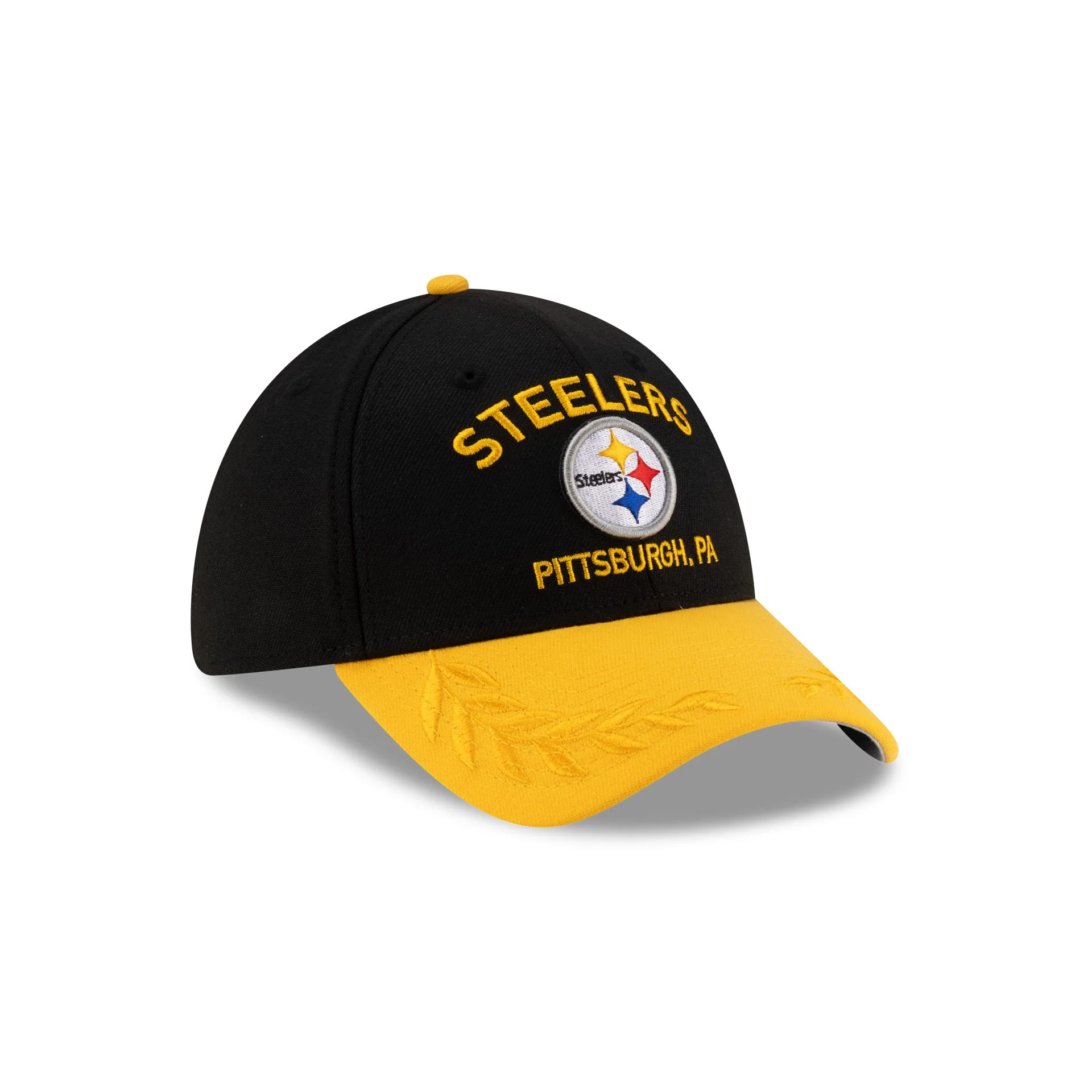 Pittsburgh Steelers 2025 Draft 39THIRTY Stretch Fit Hat