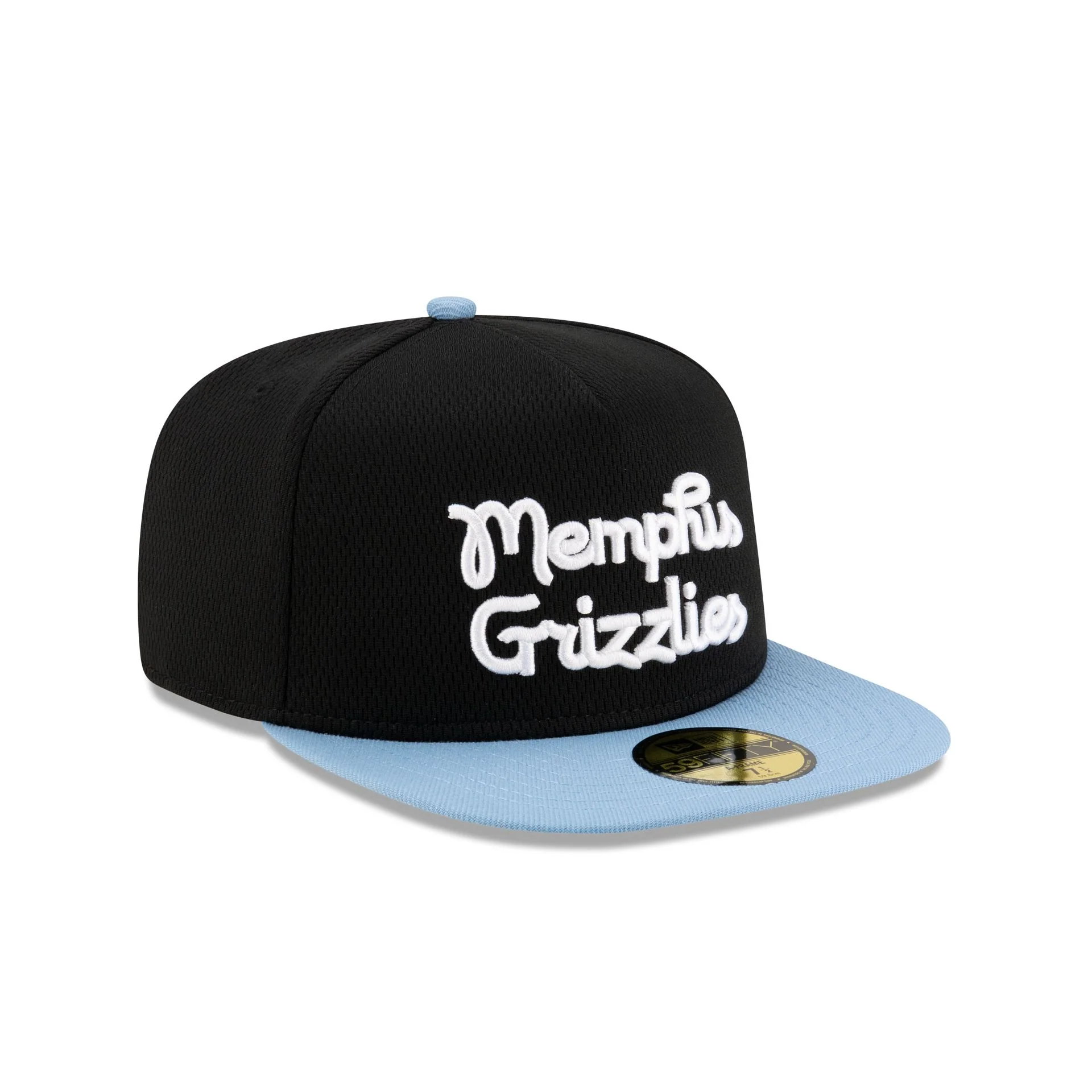 Memphis Grizzlies Dashmark Mesh 59FIFTY A-Frame Fitted Hat