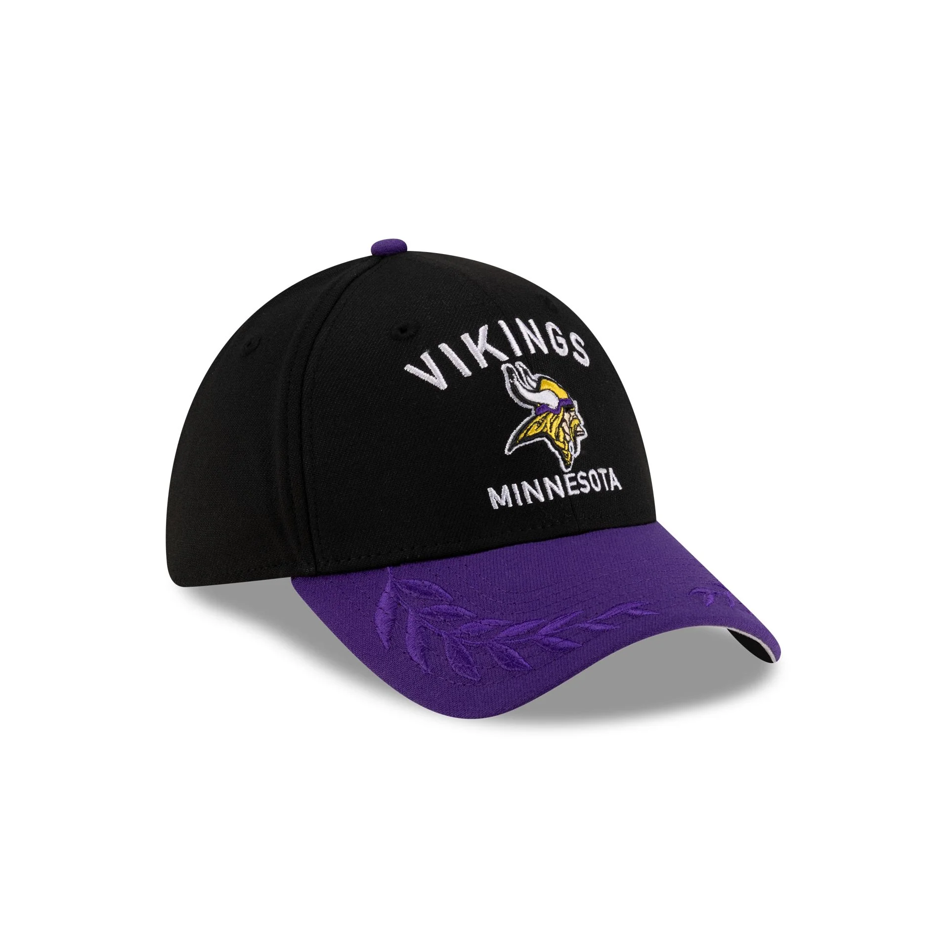Minnesota Vikings 2025 Draft 39THIRTY Stretch Fit Hat