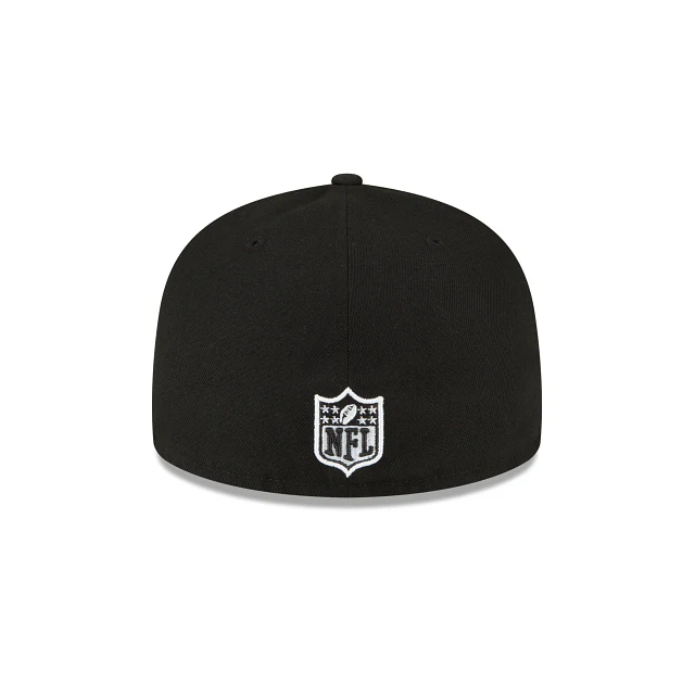 San Francisco 49ers Sidepatch Black 59FIFTY Fitted Hat