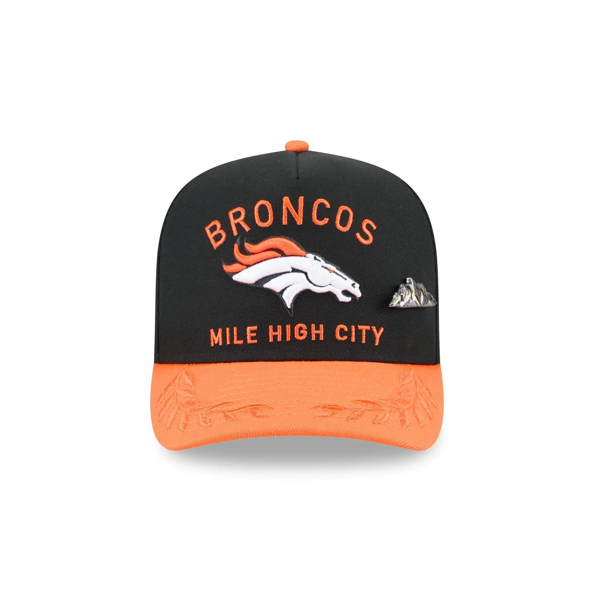 Denver Broncos 2025 Draft Black 59FIFTY A-Frame Fitted Hat