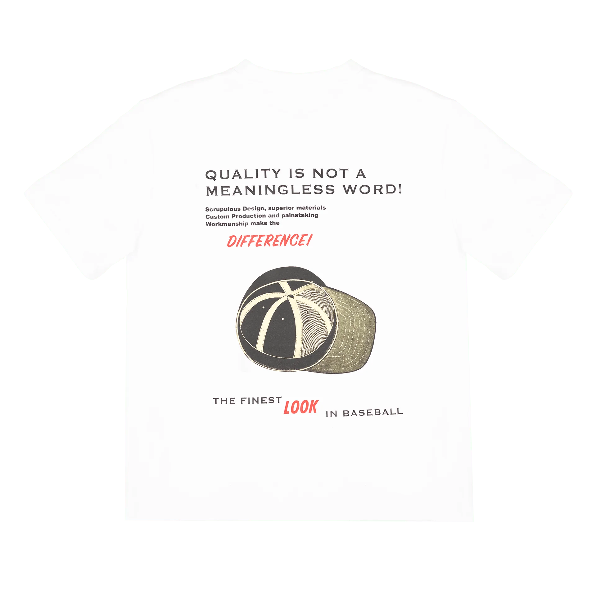 New Era Branded Finest Look Optic White T-Shirt