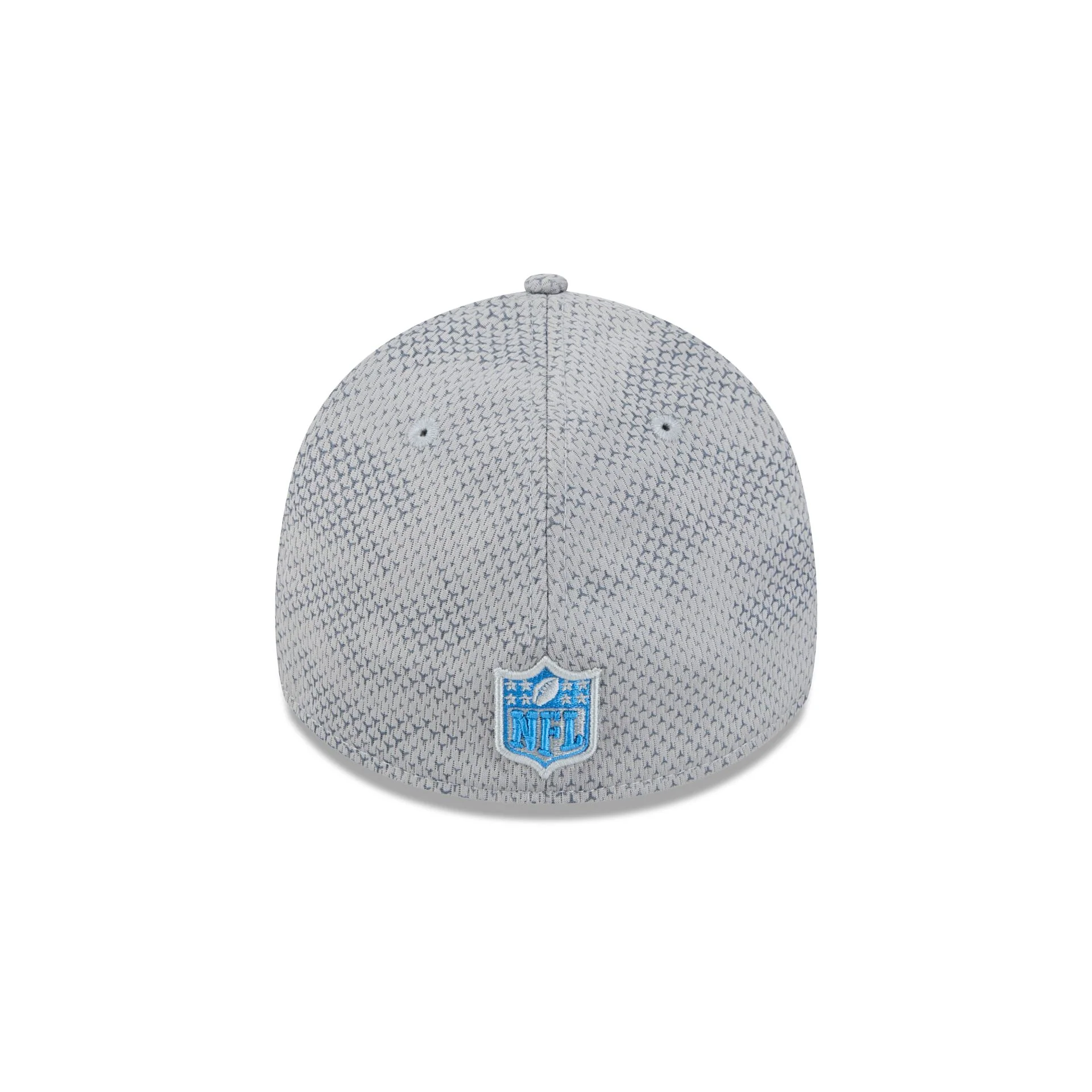 Detroit Lions 2024 Sideline Gray 39THIRTY Stretch Fit Hat