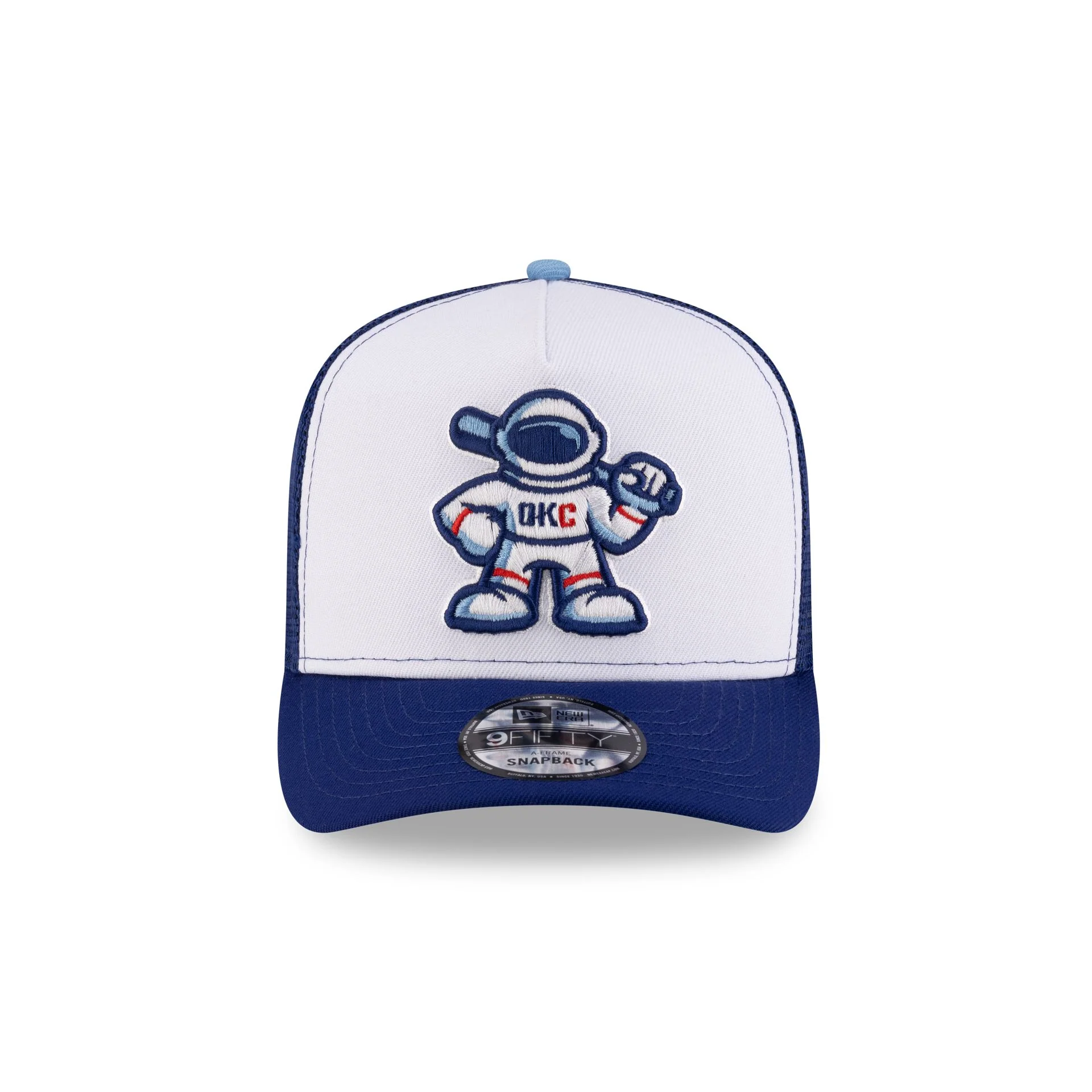 Oklahoma City Comets Dark Royal 9FIFTY A-Frame Trucker Hat