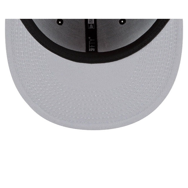 Cleveland Guardians Blackout Basic 59FIFTY Fitted Hat