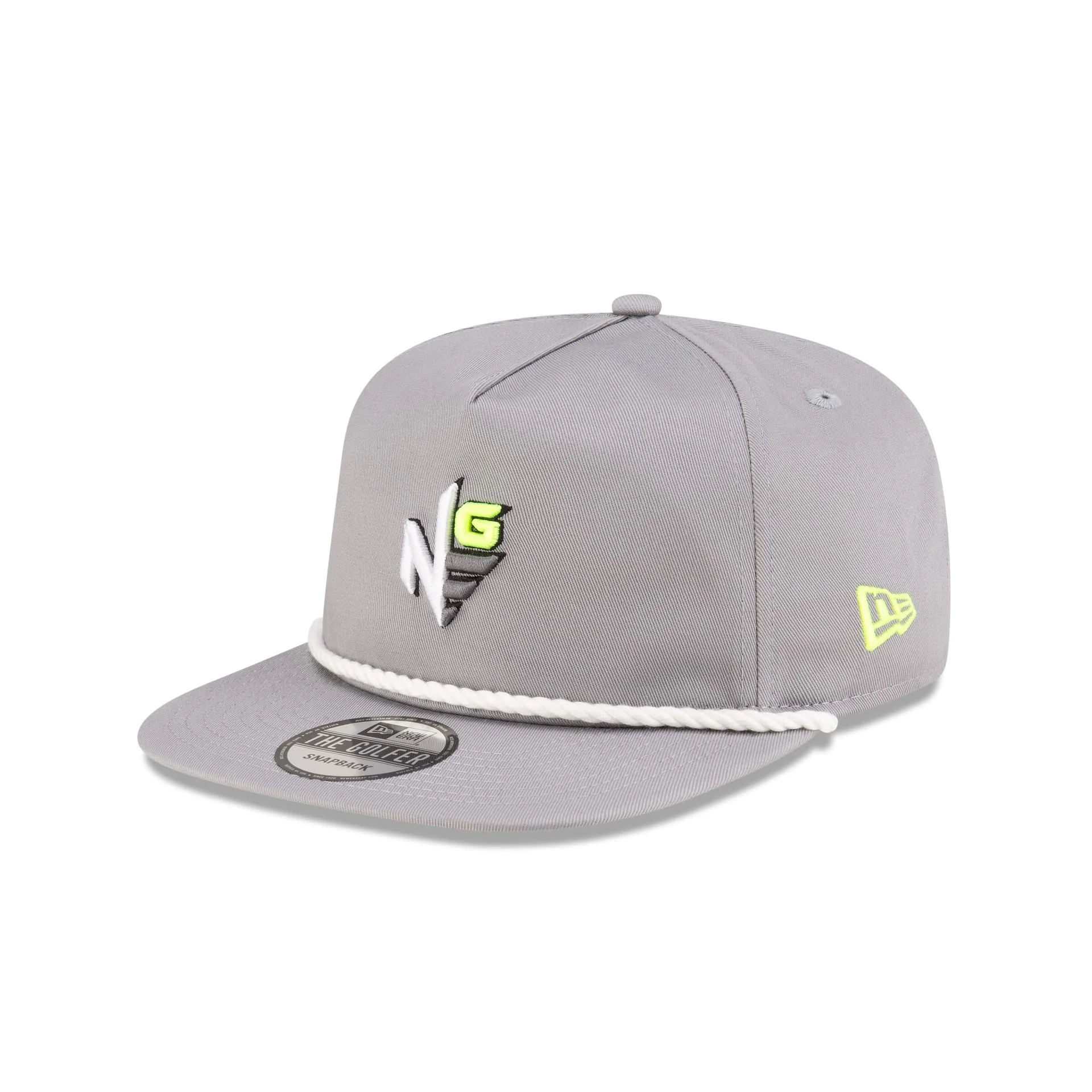 New Era Golf Gray Logo Golfer Hat
