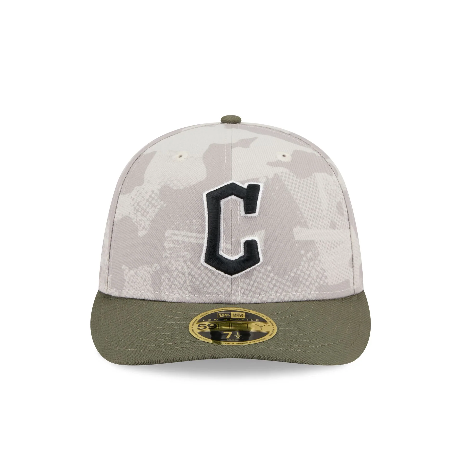 Cleveland Guardians Armed Forces Day 2025 Low Profile 59FIFTY Fitted Hat