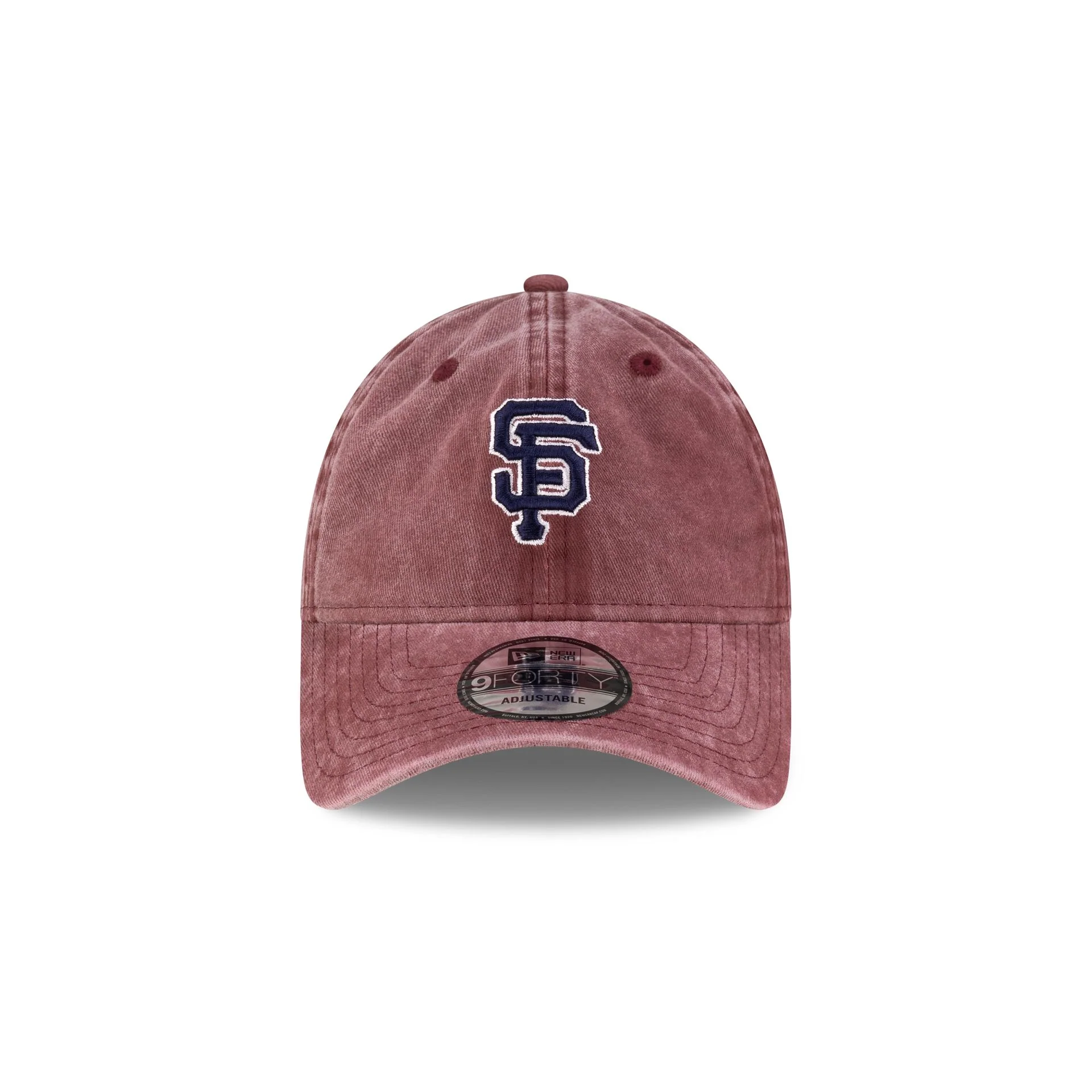 San Francisco Giants Lived In Burgundy 9FORTY Adjustable Hat