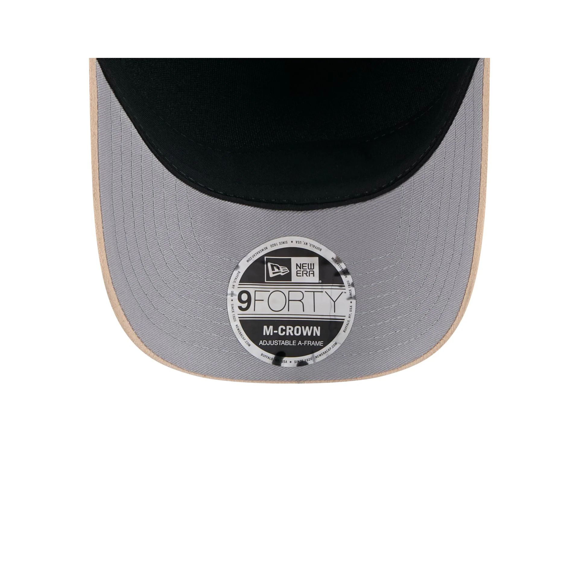 New York Mets Suede Patch 9FORTY M-Crown A-Frame Adjustable Hat