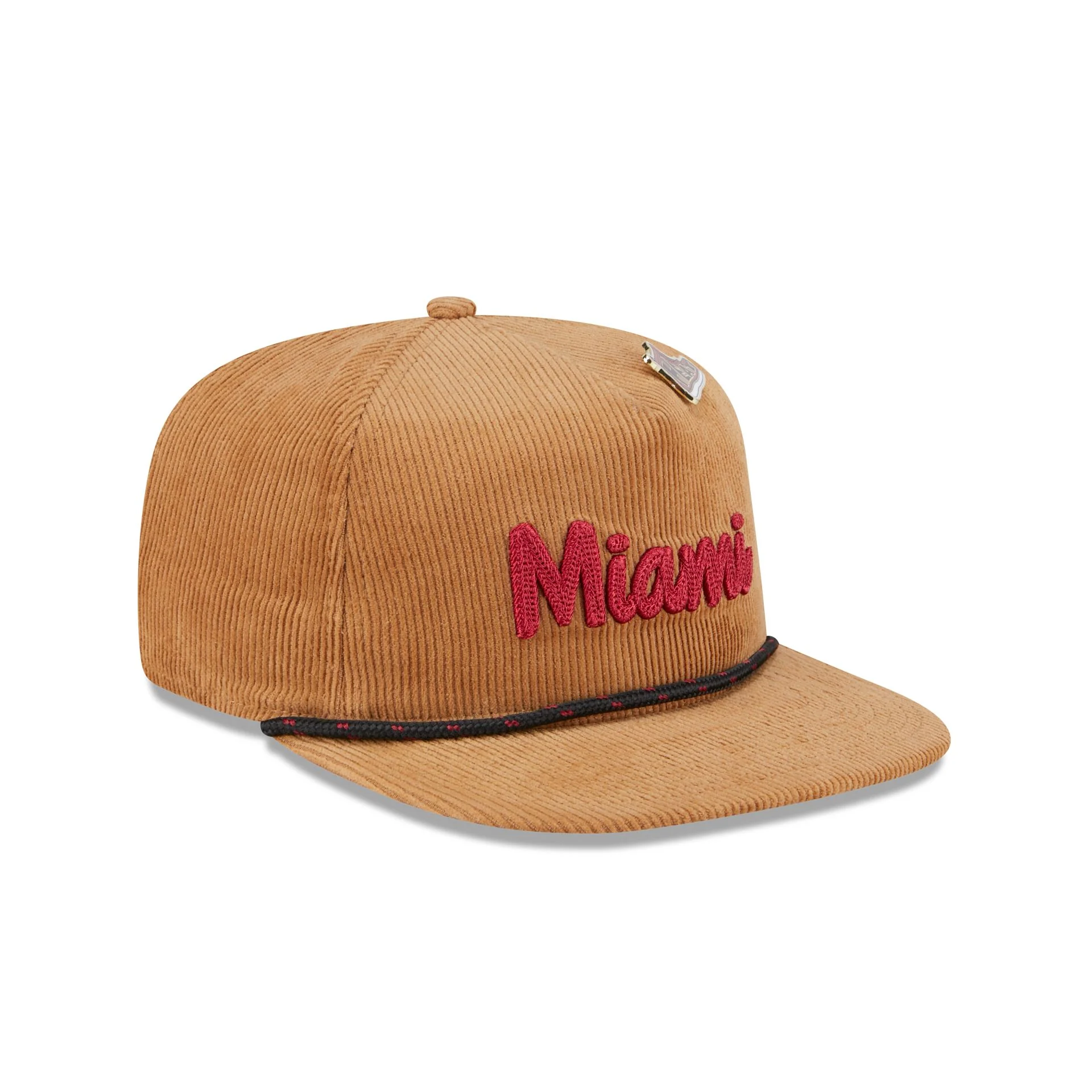 Miami Heat 2025 All-Star Game Fan Pack Corduroy Golfer Hat