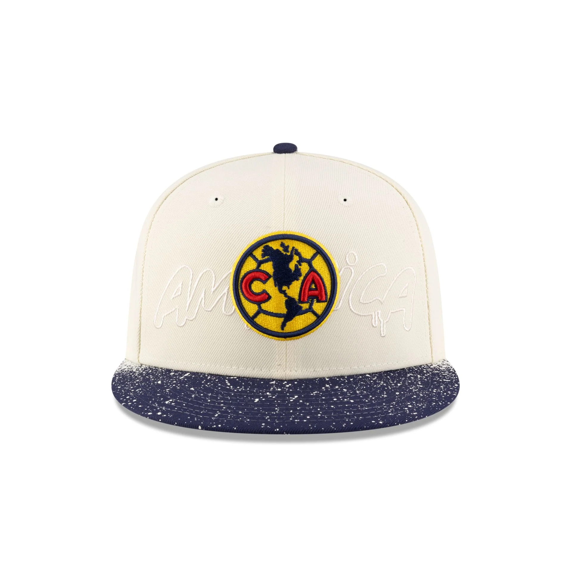 Club América Splattered Visor 59FIFTY Fitted Hat