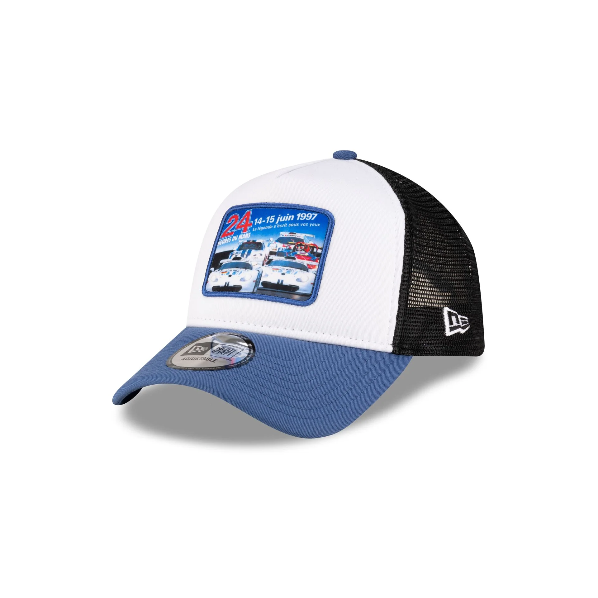 24 Hours of Le Mans Patch Blue 9FORTY A-Frame Trucker Hat