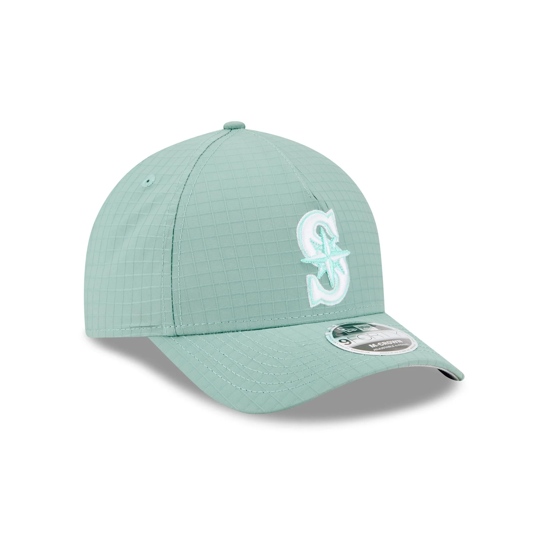 Seattle Mariners Green Ripstop 9FORTY M-Crown A-Frame Snapback Hat