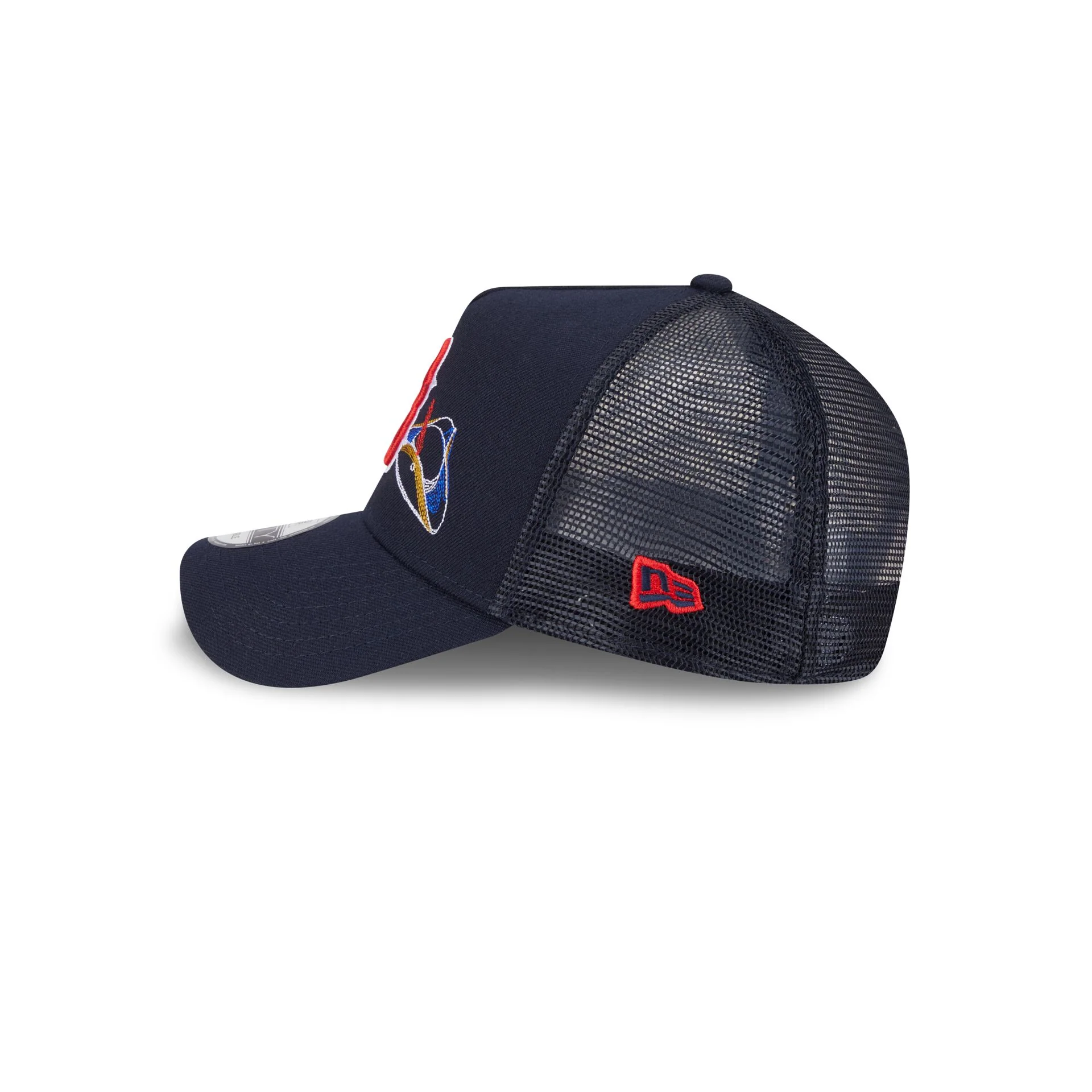 Boston Red Sox State Stitch 9FORTY A-Frame Trucker Hat