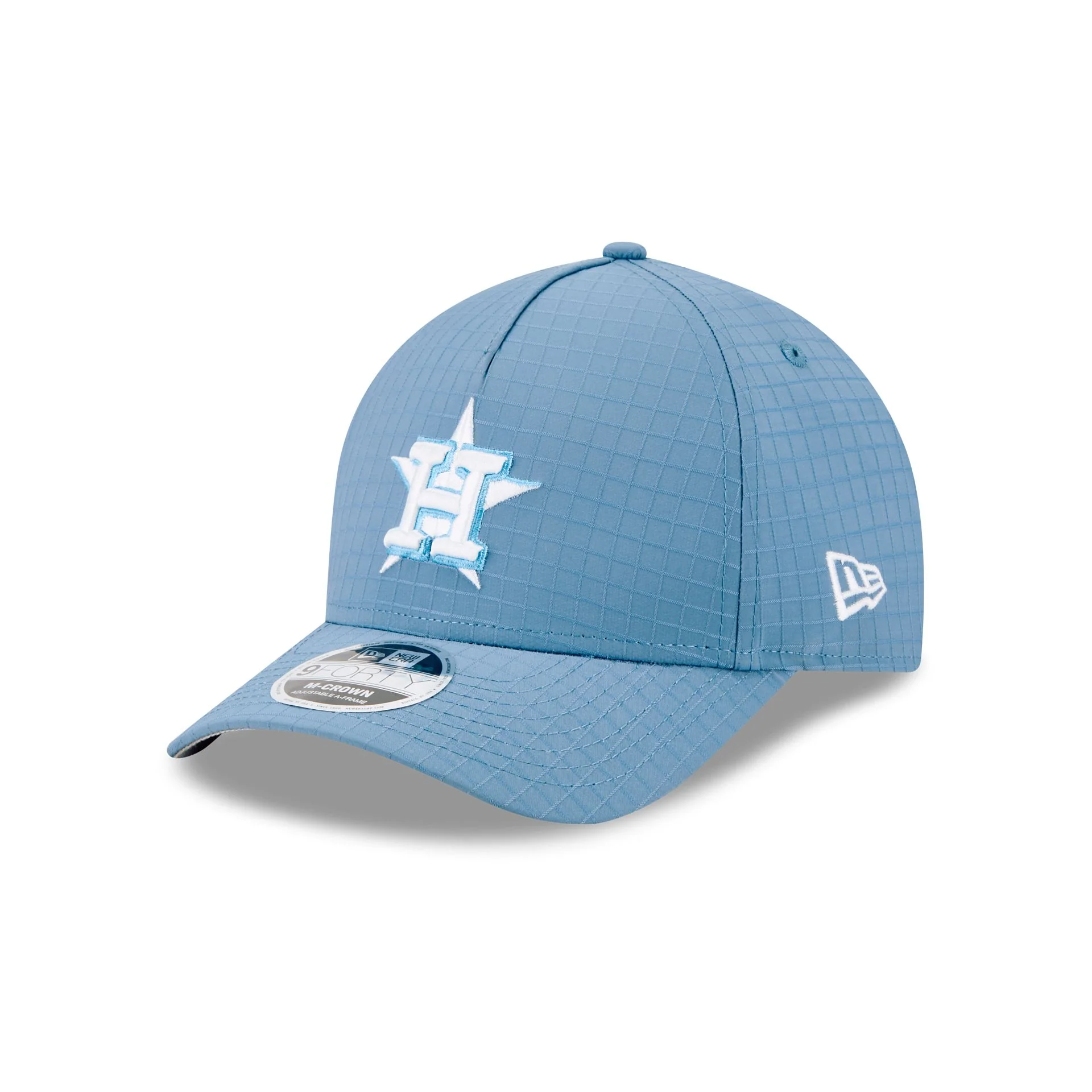 Houston Astros Blue Ripstop 9FORTY M-Crown A-Frame Snapback Hat