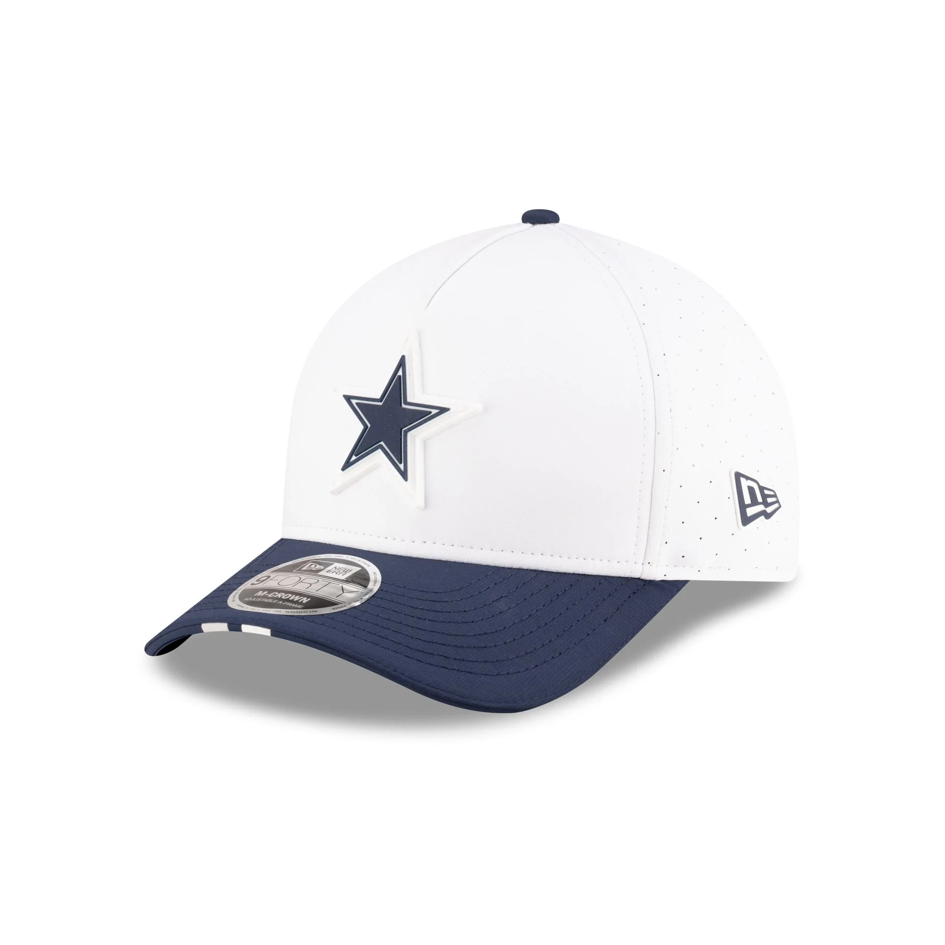 Dallas Cowboys 2025 Training 9FORTY M-Crown A-Frame Snapback Hat