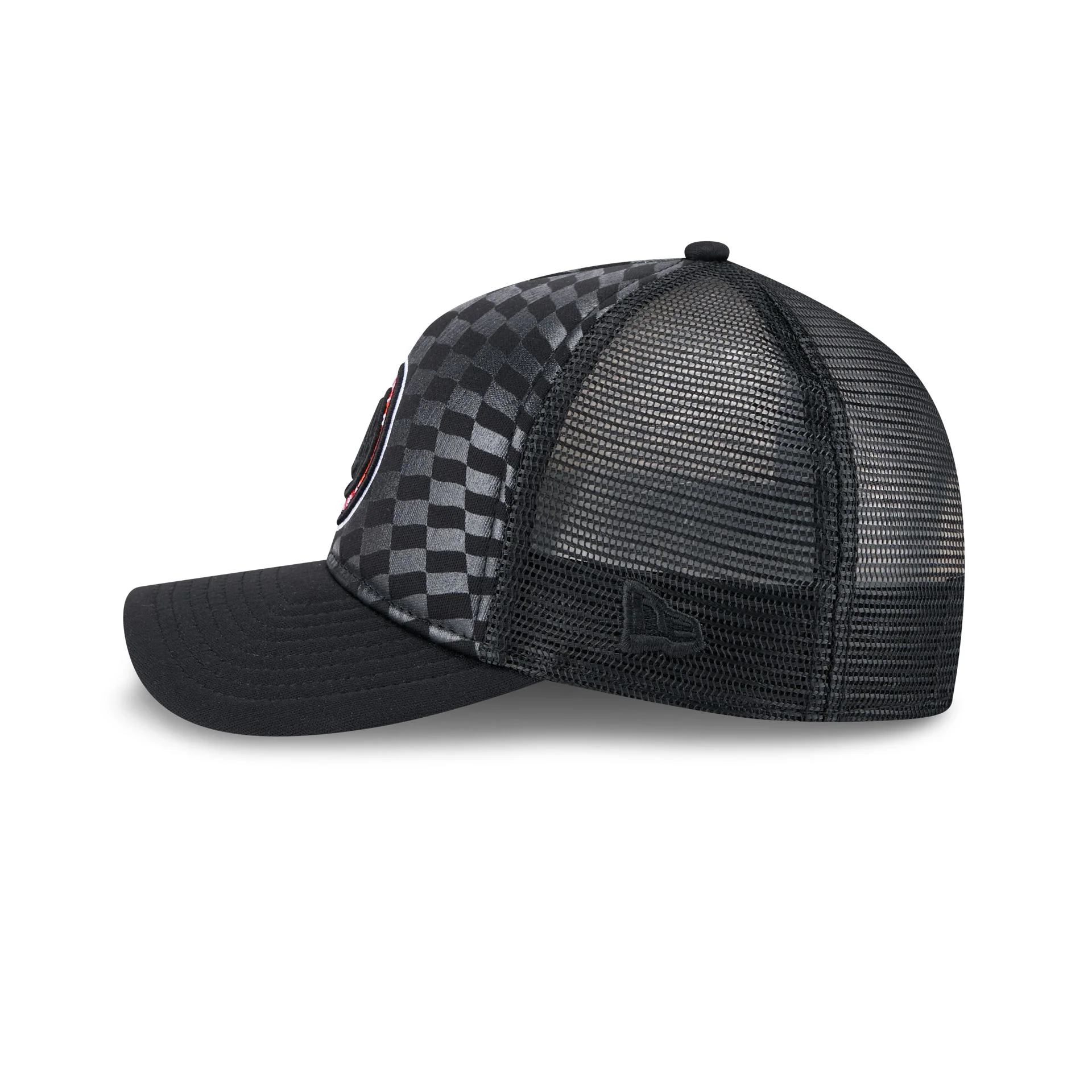 Brooklyn Nets Gradient Raceway 9FORTY M-Crown A-Frame Trucker Hat