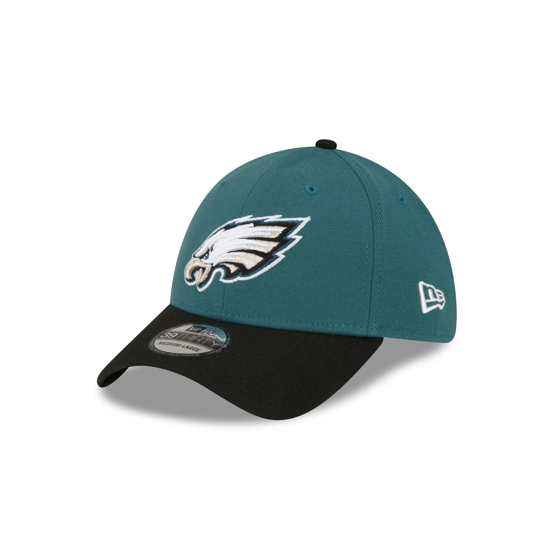Philadelphia Eagles Super Bowl LIX Participation Side Patch 39THIRTY Stretch Fit Hat
