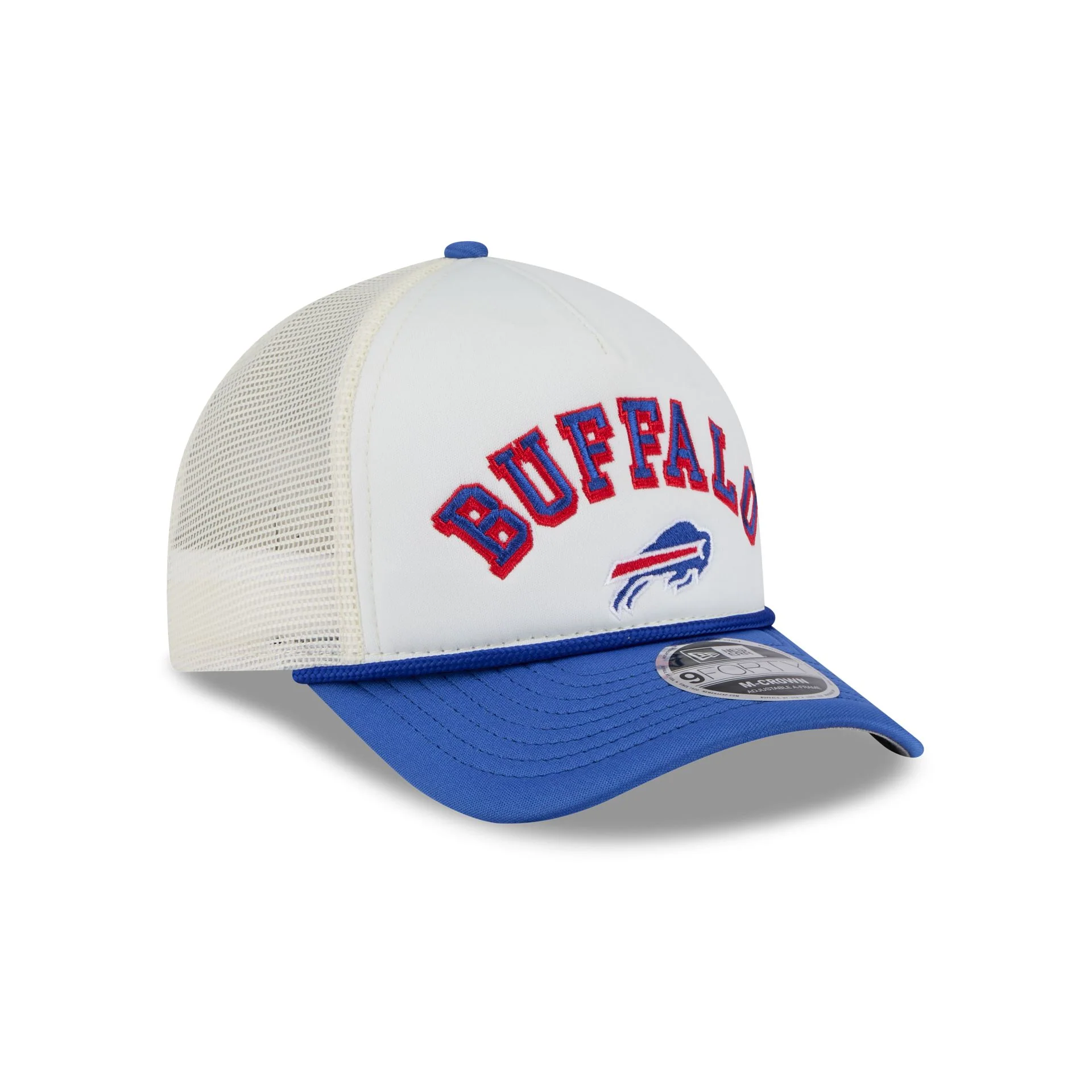 Buffalo Bills Chrome Arch 9FORTY M-Crown A-Frame Trucker Hat