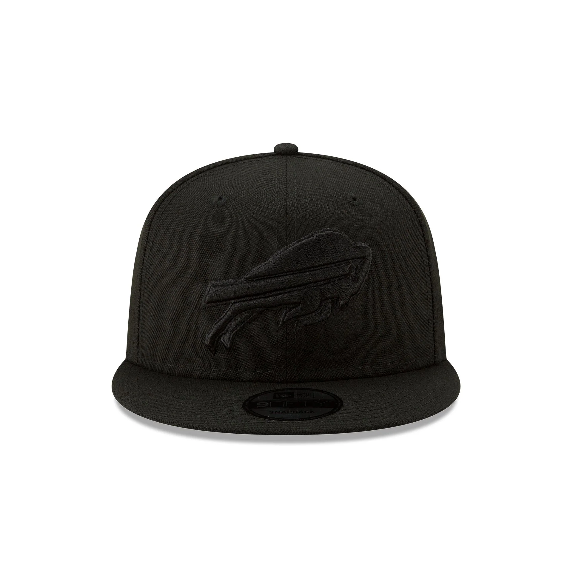 Buffalo Bills Basic Black on Black 9FIFTY Snapback Hat