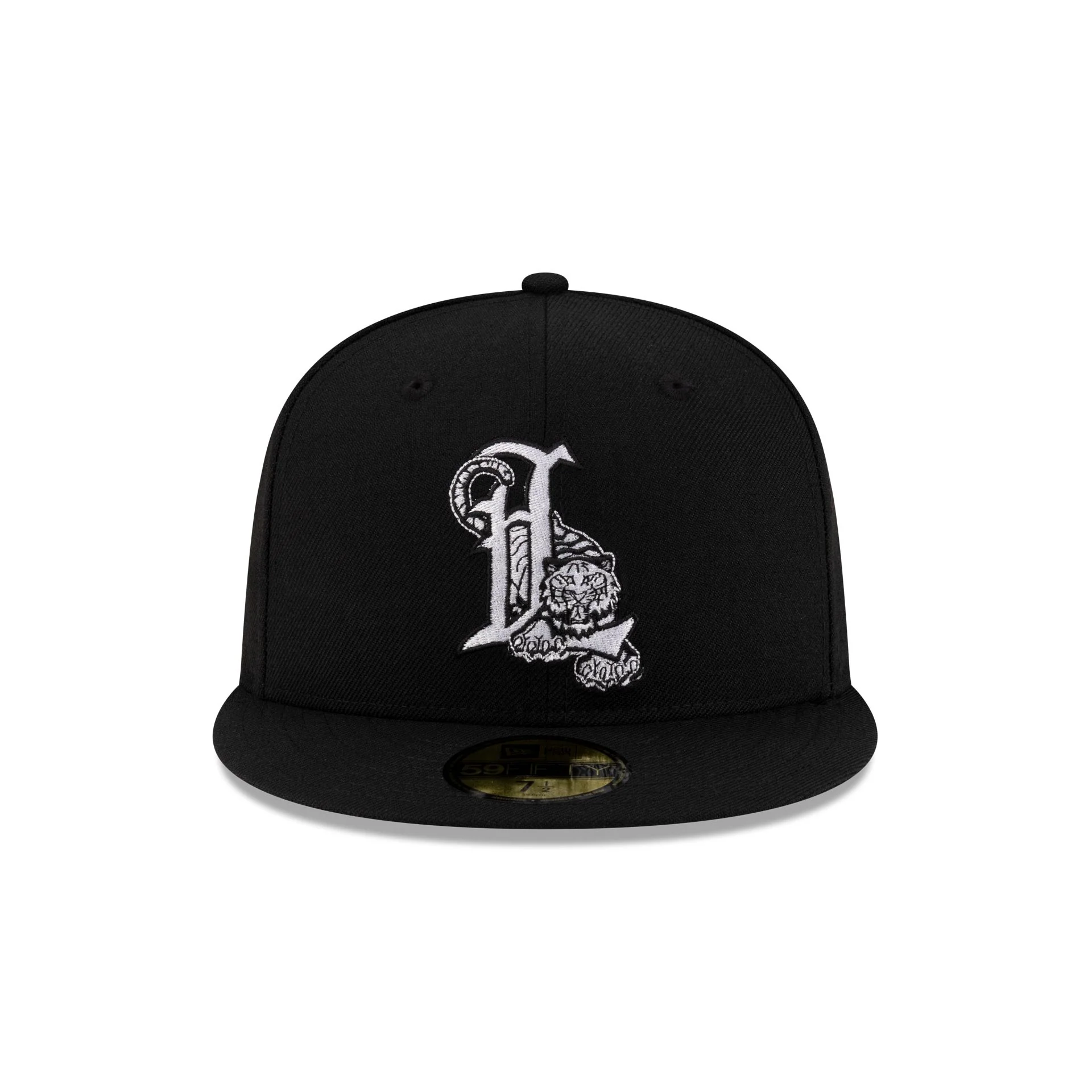 Just Caps Gothic Script Lakeland Flying Tigers 59FIFTY Fitted Hat