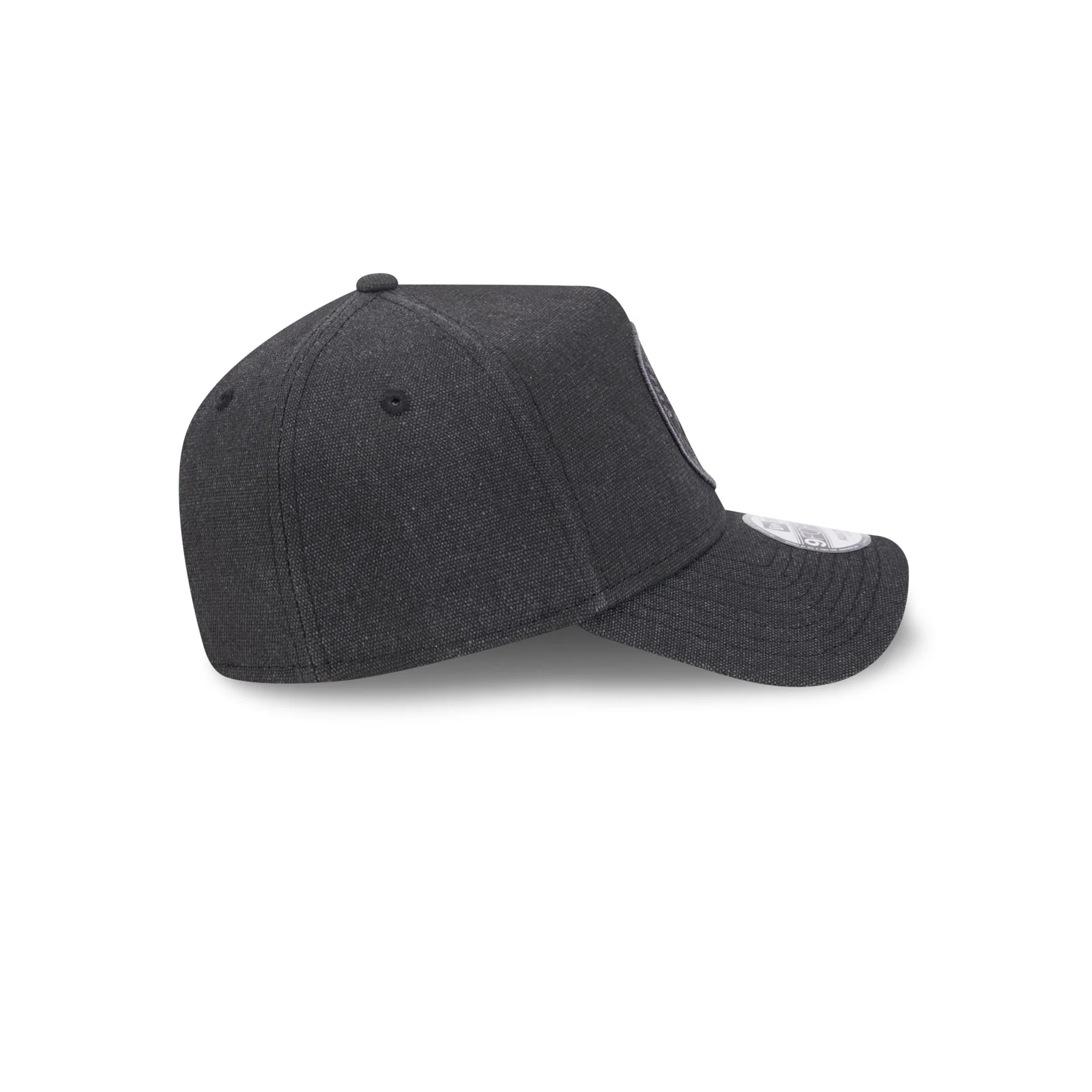 Philadelphia 76ers Logo Essentials Black 9FORTY A-Frame Snapback Hat