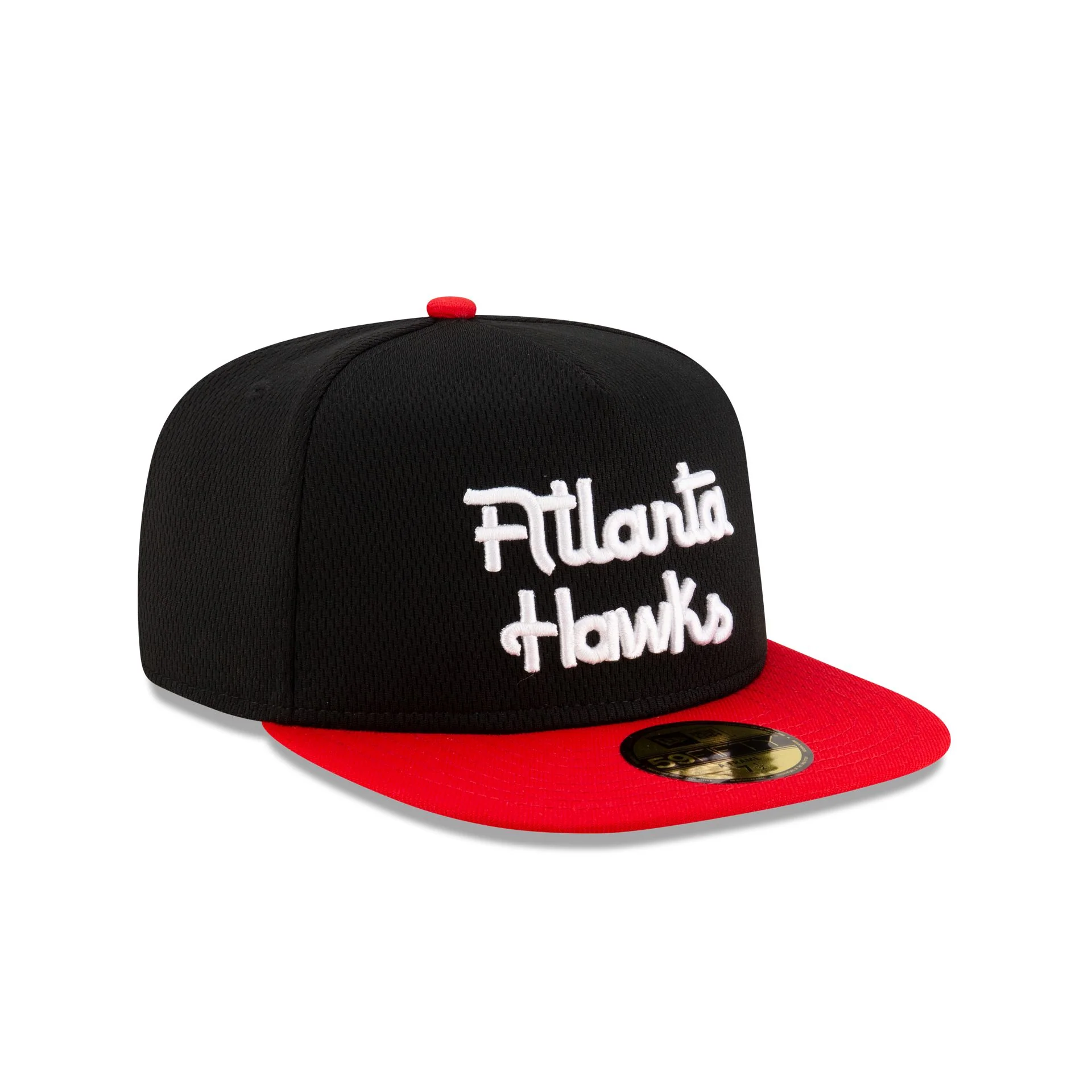 Atlanta Hawks Dashmark Mesh 59FIFTY A-Frame Fitted Hat