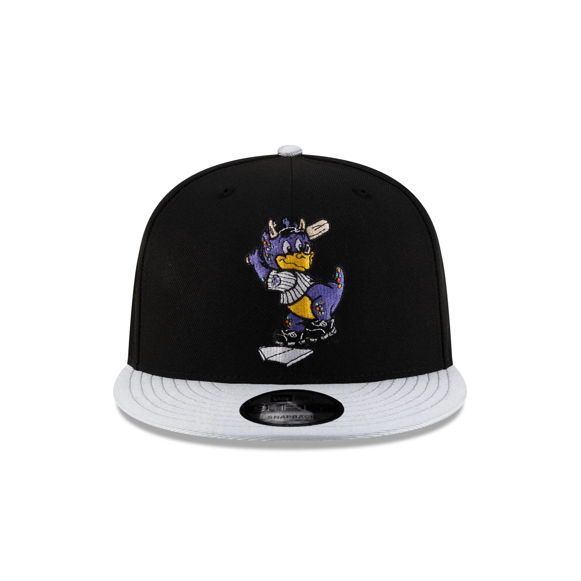 Colorado Rockies Mascot Black 9FIFTY Snapback Hat