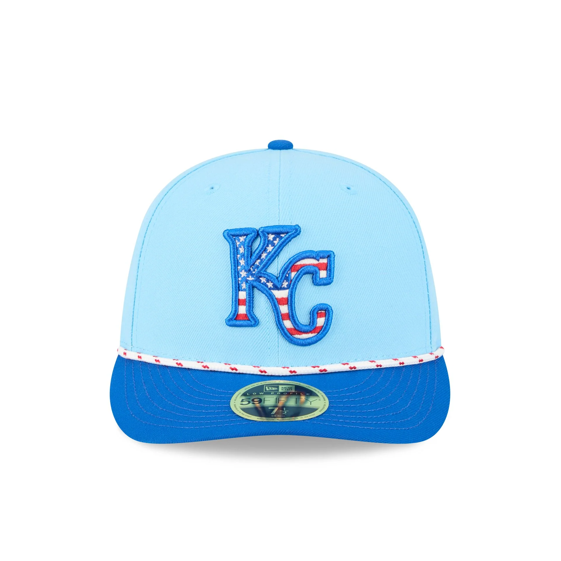 Kansas City Royals Independence Day 2025 Low Profile 59FIFTY Fitted Hat