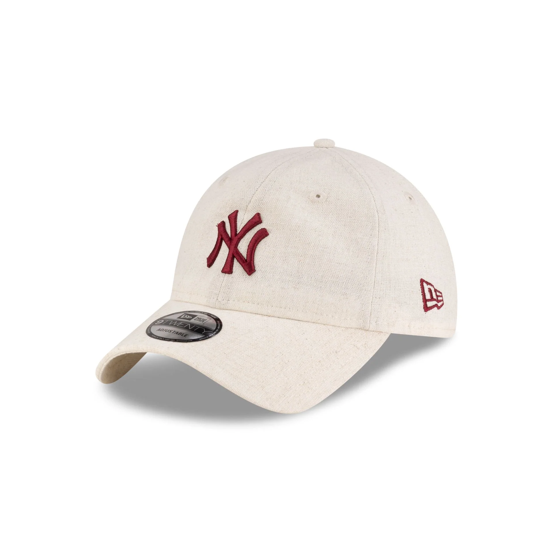 New York Yankees Linen Cream 9TWENTY Adjustable Hat