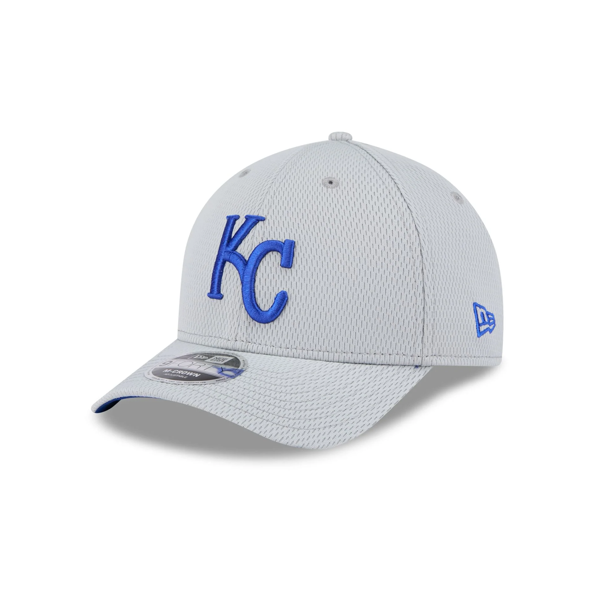 Kansas City Royals 2025 Clubhouse Gray 9FORTY M-Crown Snapback Hat