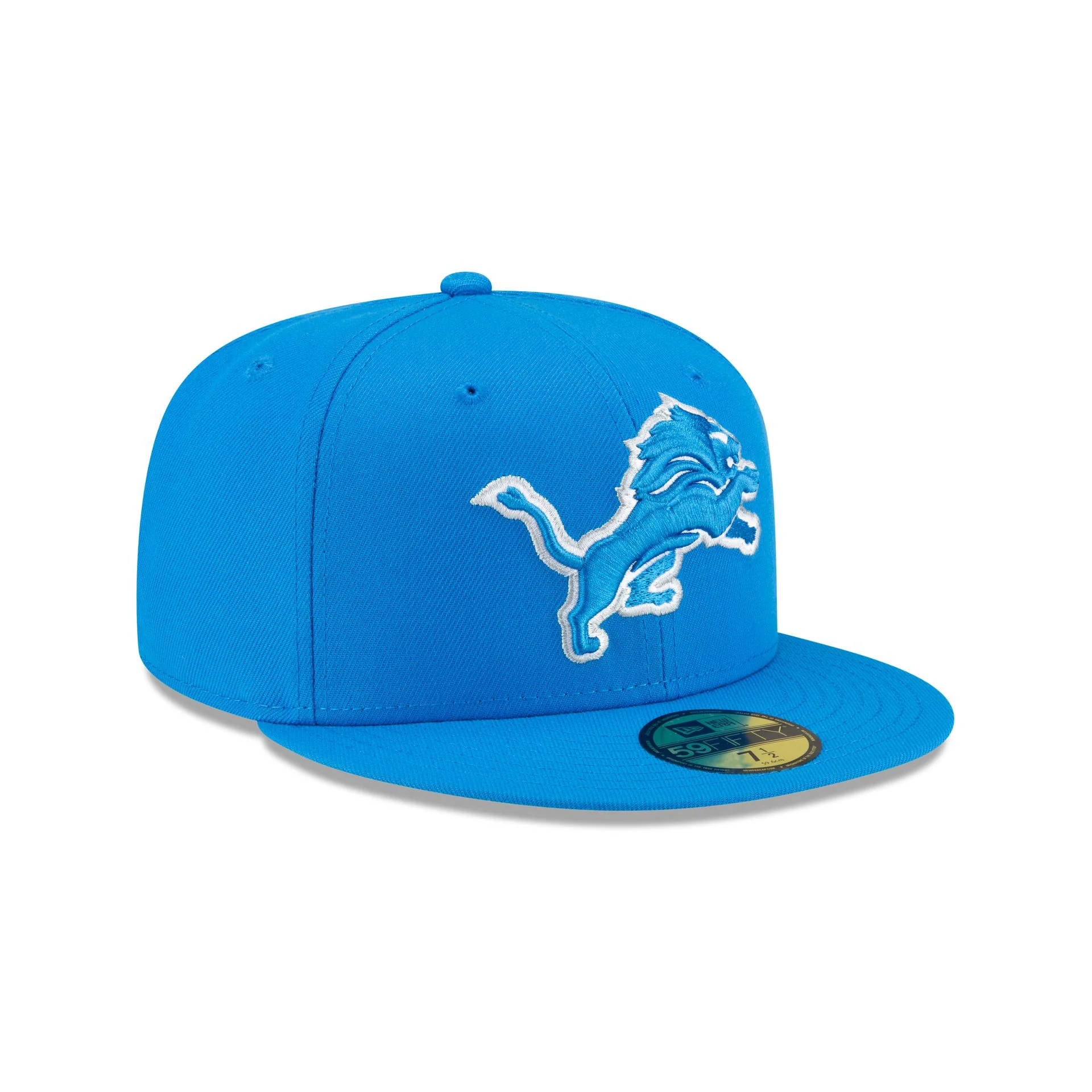 Detroit Lions Basic Blue 59FIFTY Fitted Hat