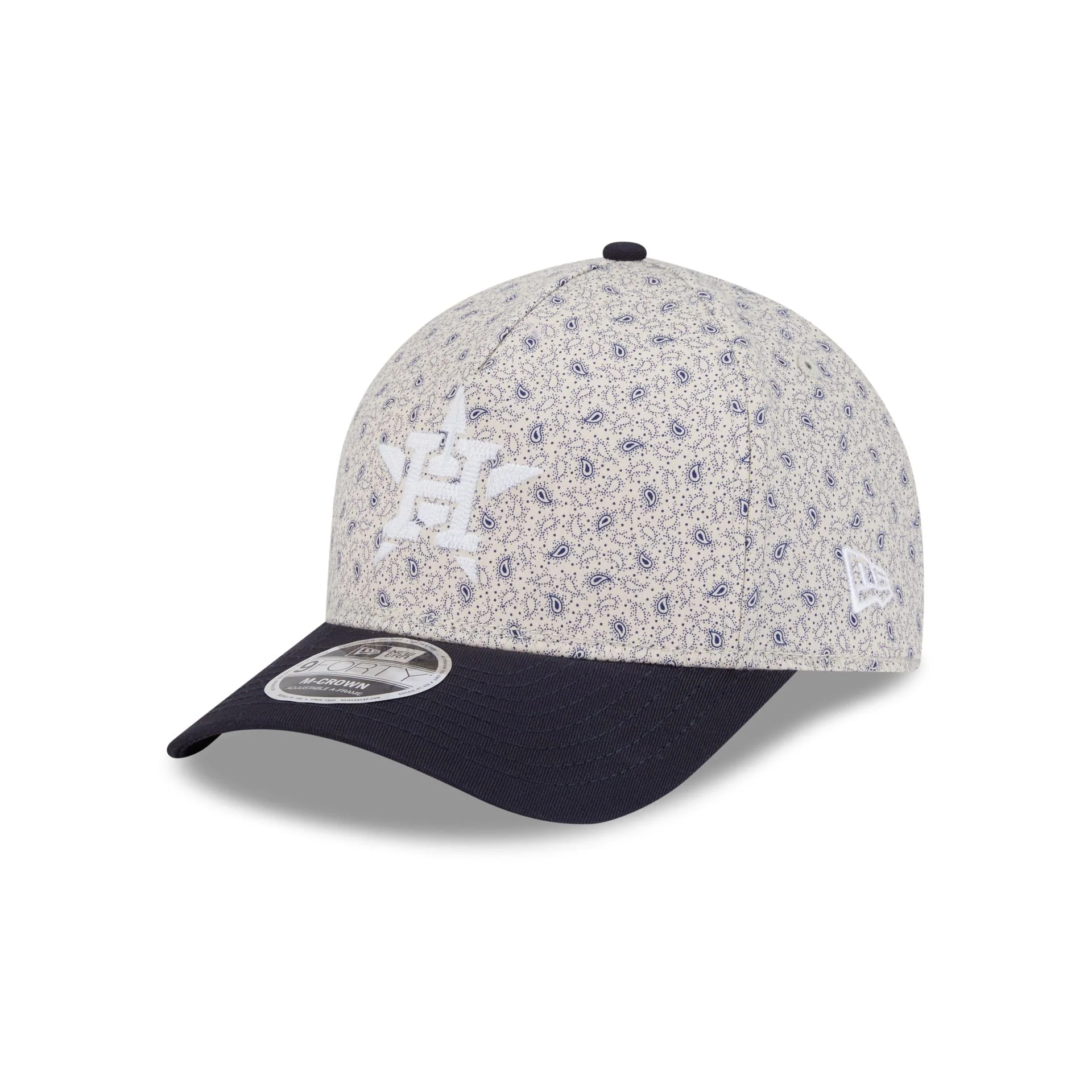 Houston Astros Micro Print 9FORTY M-Crown A-Frame Adjustable Hat