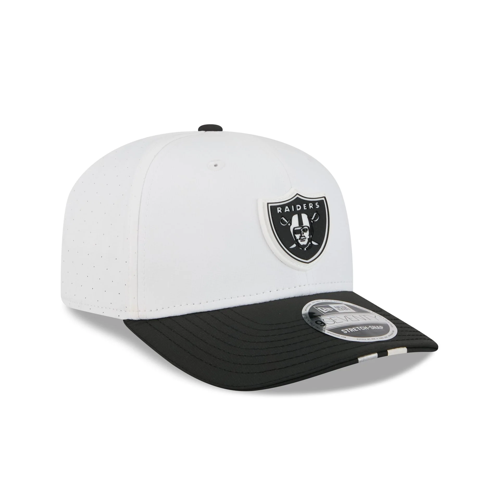 Las Vegas Raiders 2025 Training 9SEVENTY Stretch-Snap Hat