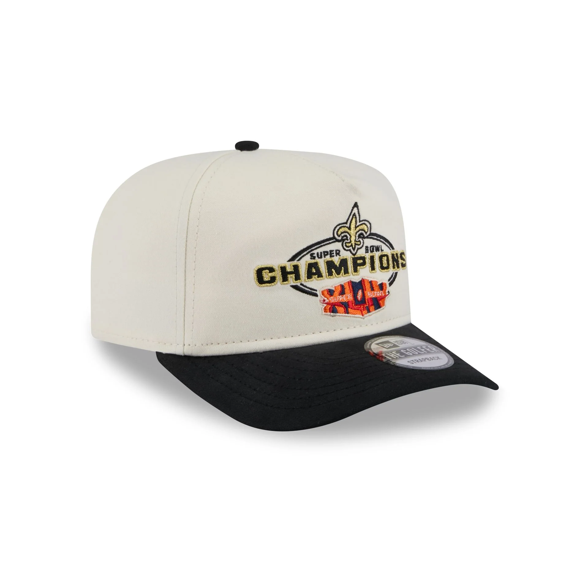 New Orleans Saints Chrome White Champions Golfer Hat